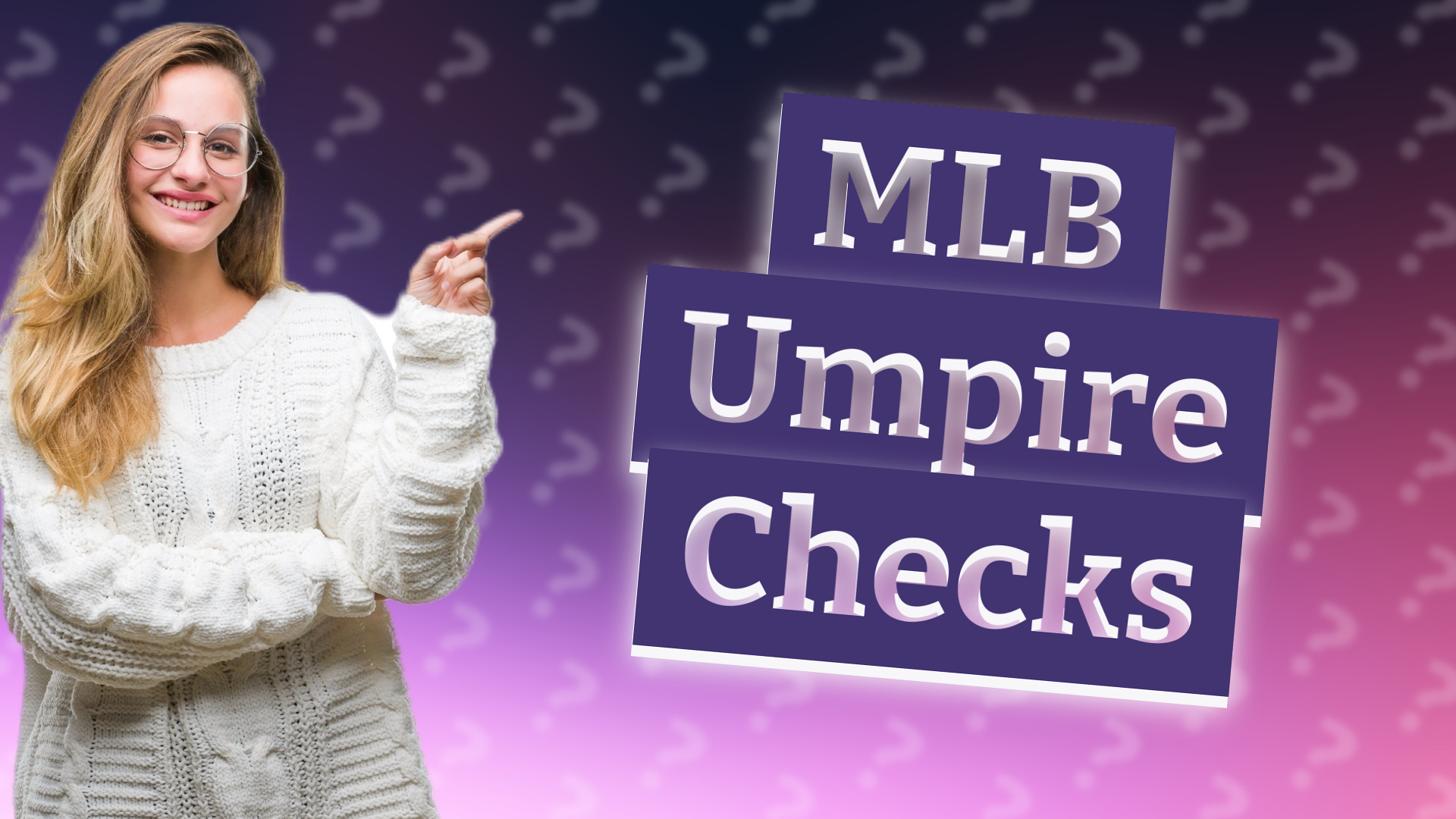 MLB Umpire Checks