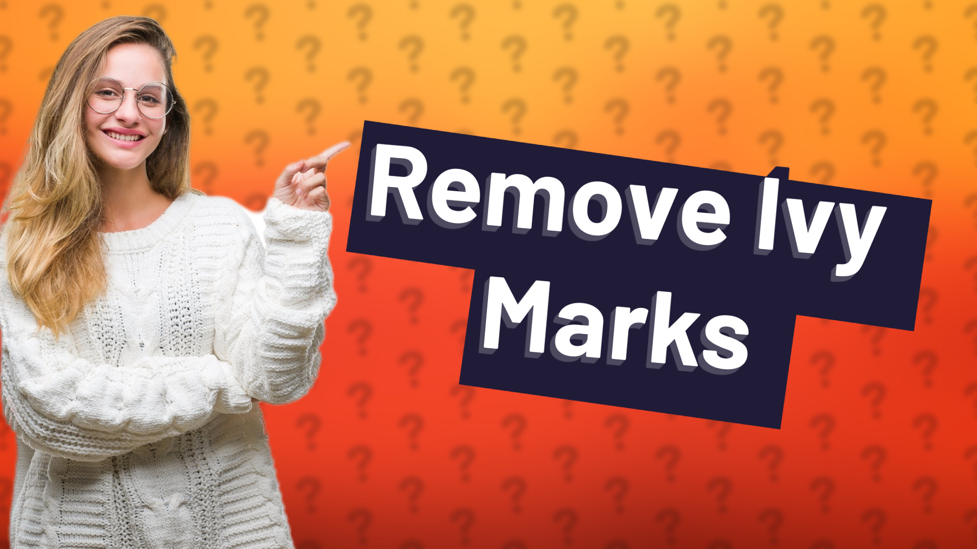 Remove Ivy Marks