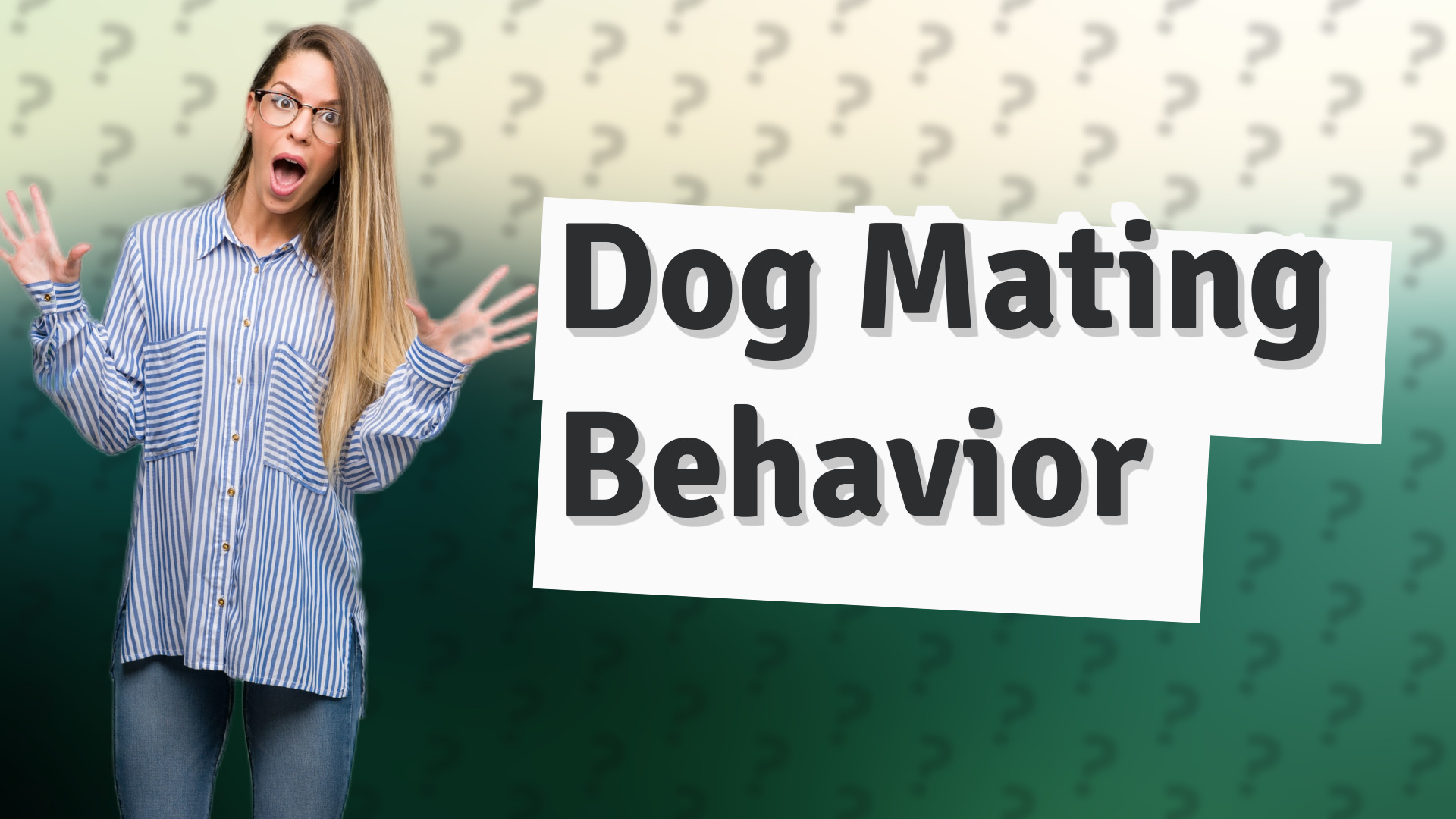 Dog Mating Behavior