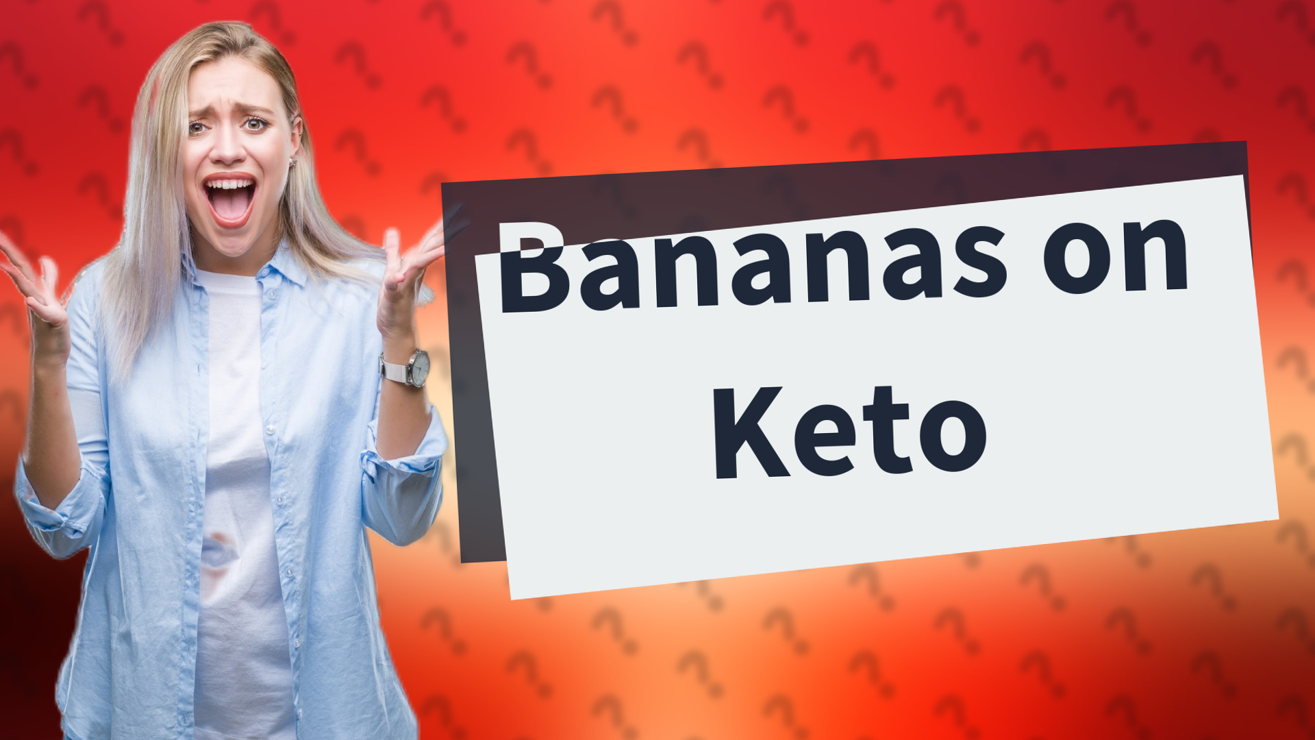 Bananas on Keto