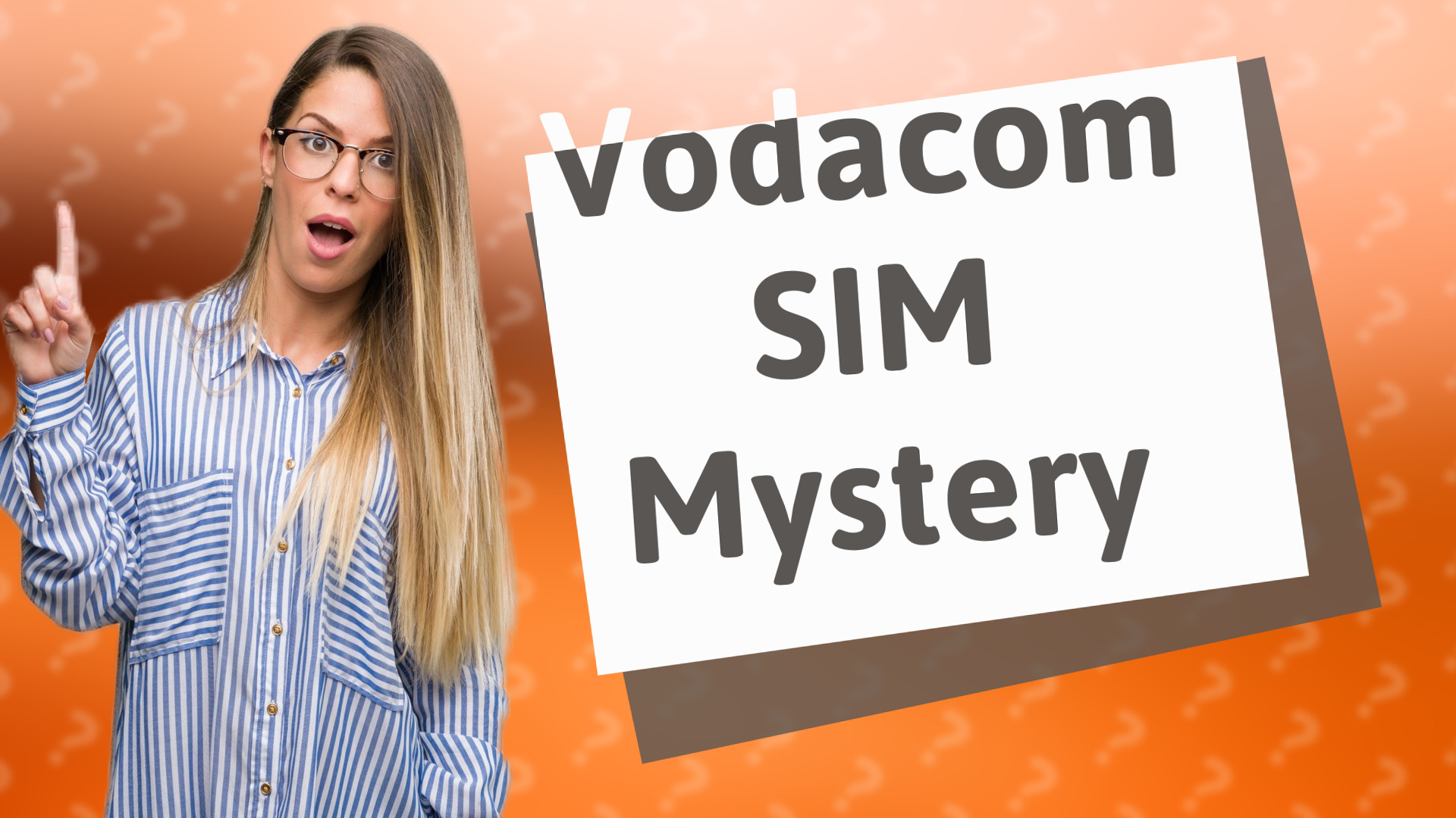 Vodacom SIM Mystery