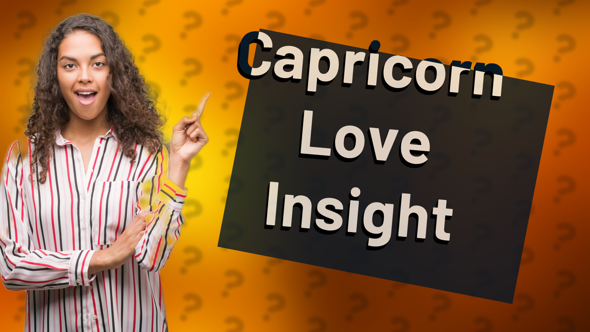 Capricorn Love Insight