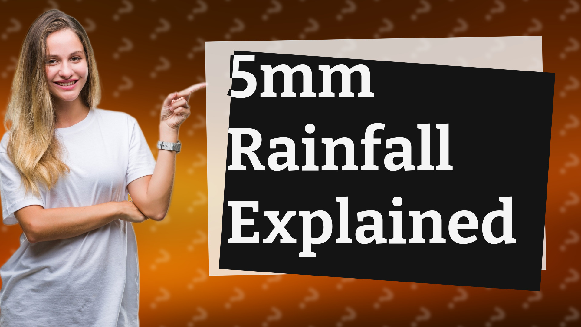5mm Rainfall Explained