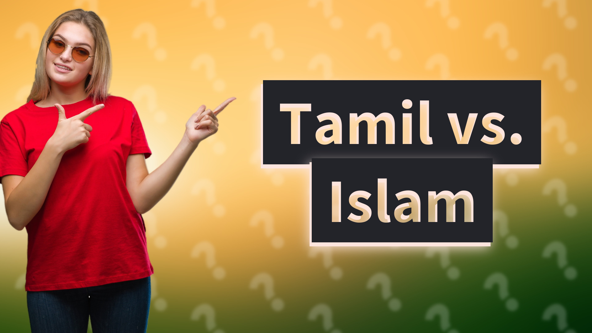 Tamil vs. Islam