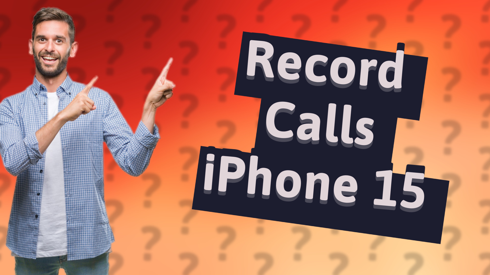 Record Calls iPhone 15