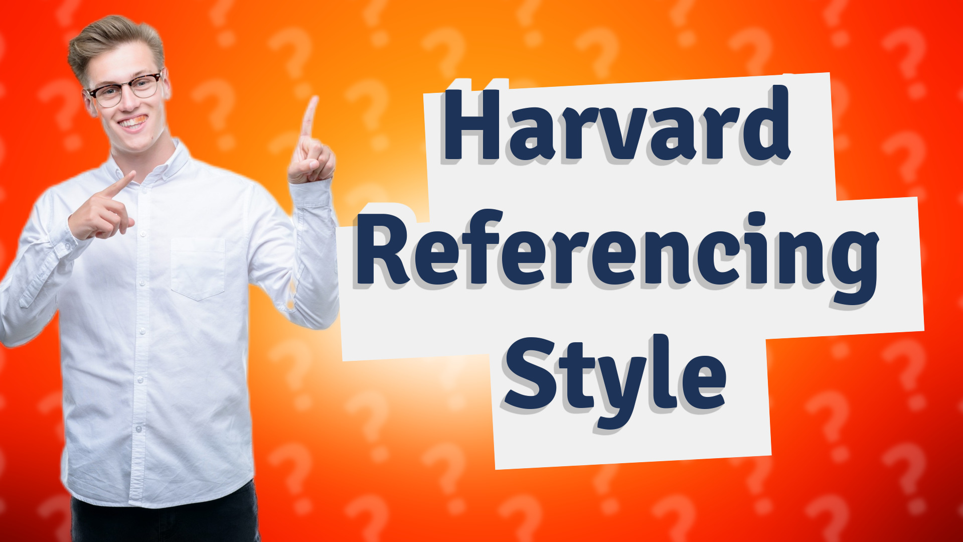 Harvard Referencing Style