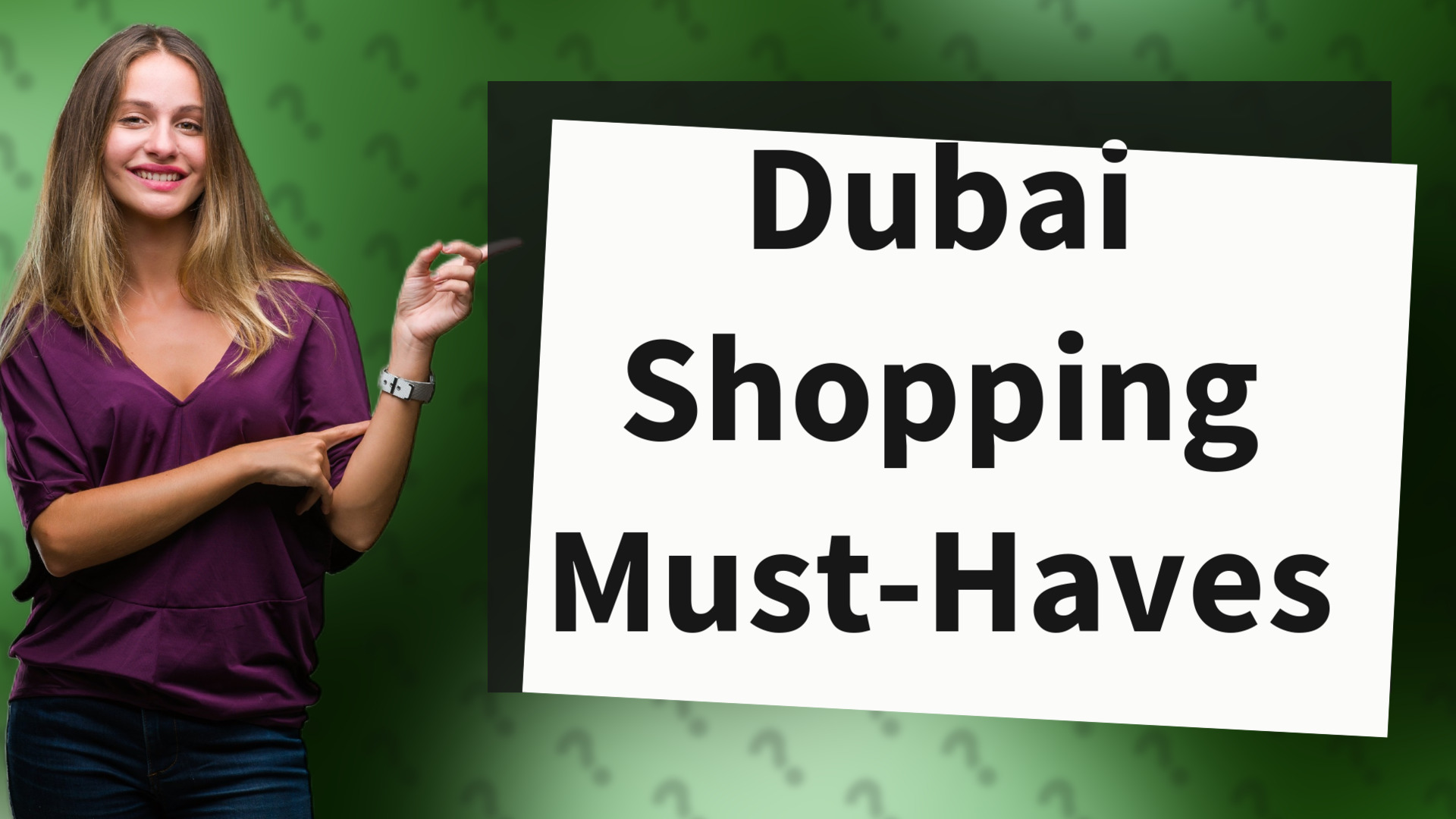 Dubai Shopping Must-Haves