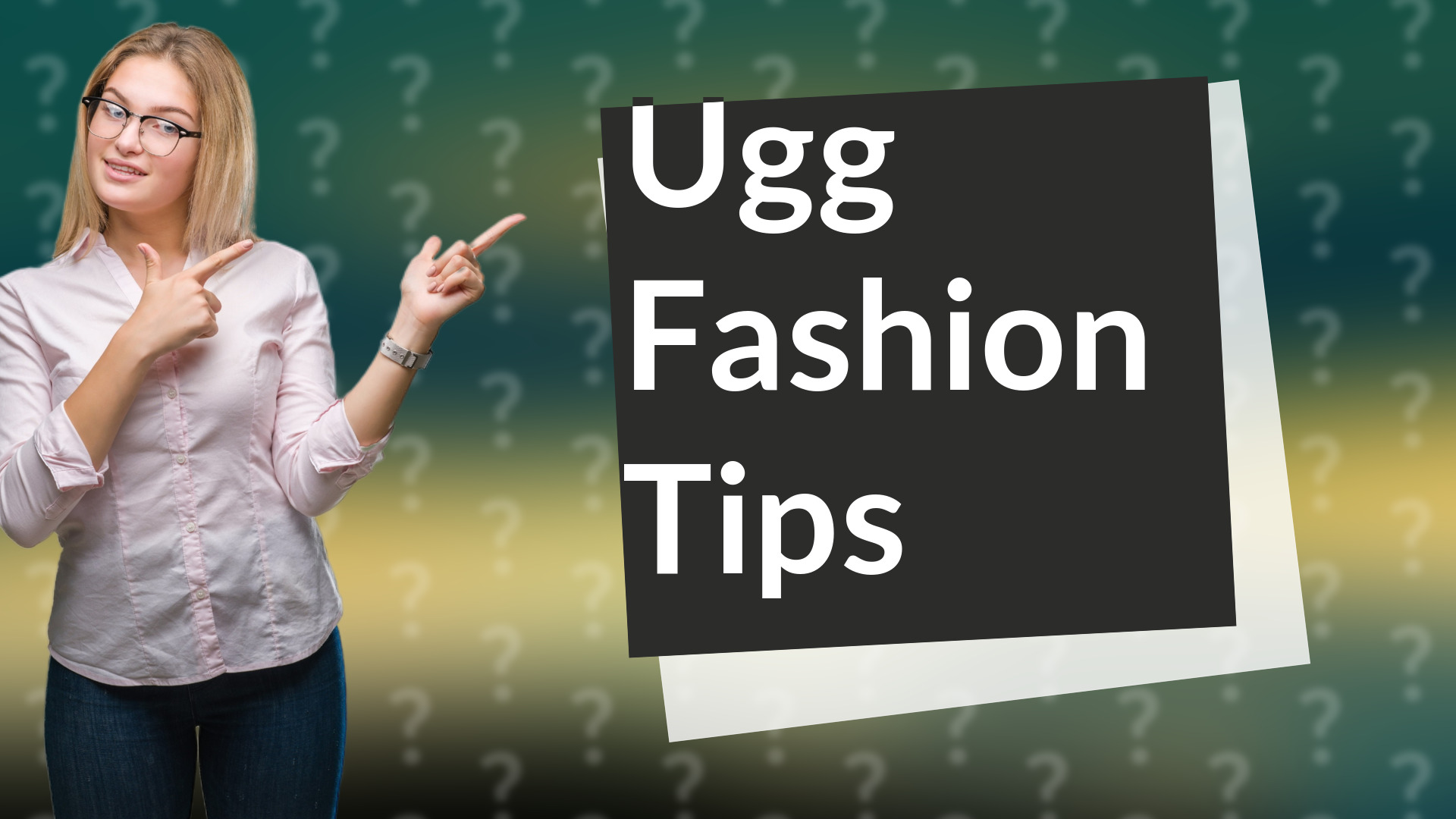 Ugg Fashion Tips