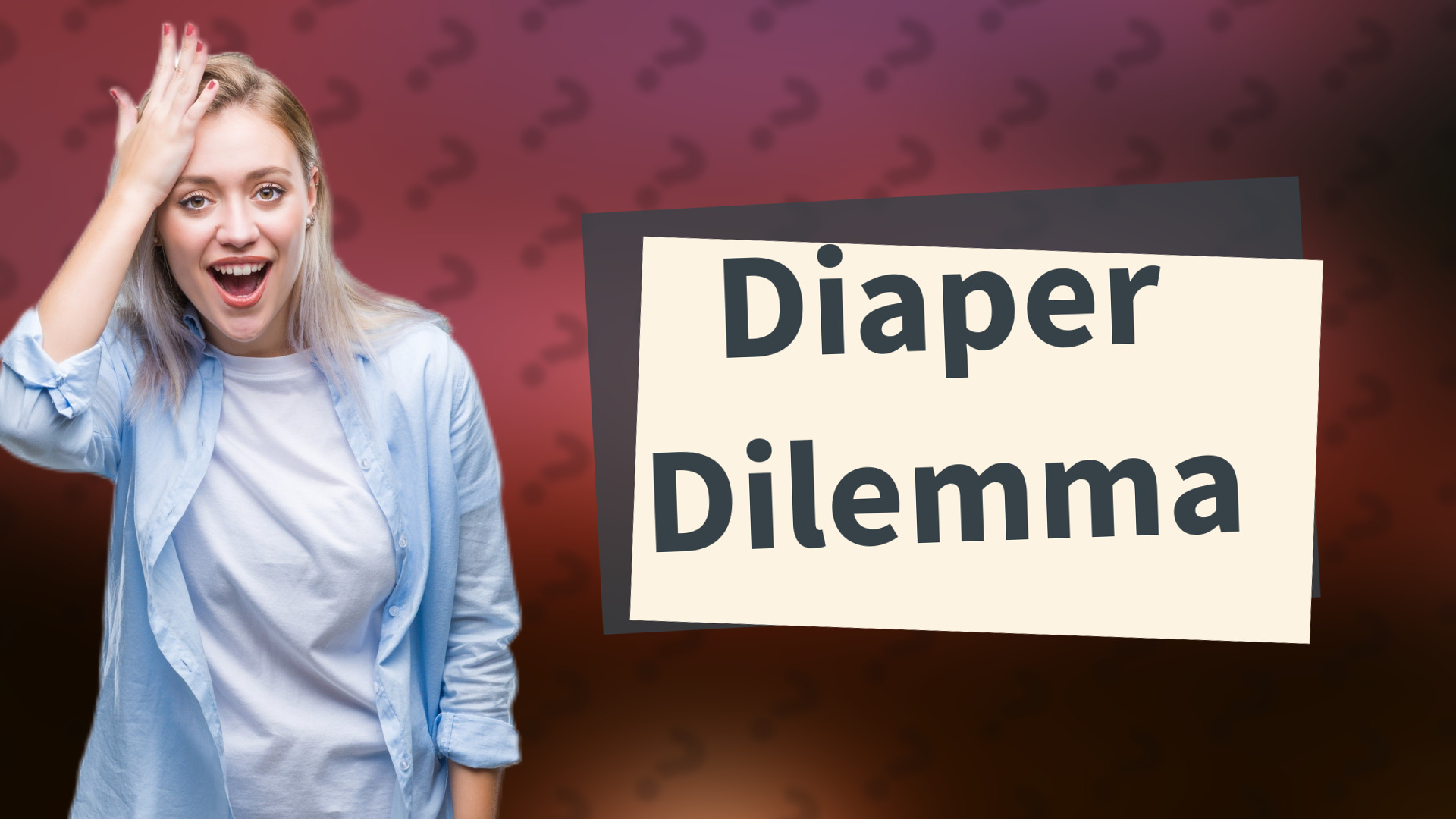Diaper Dilemma