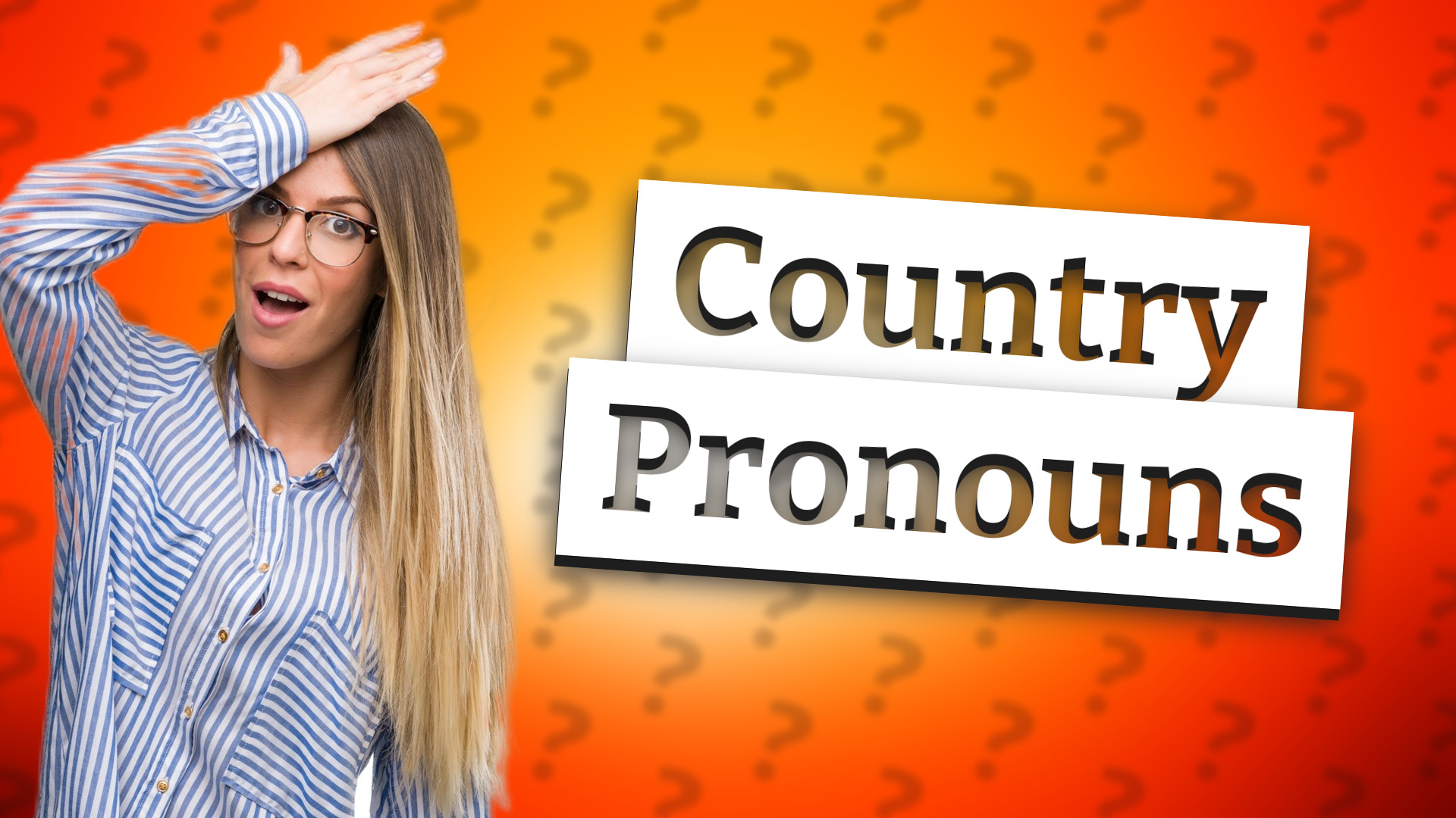 Country Pronouns