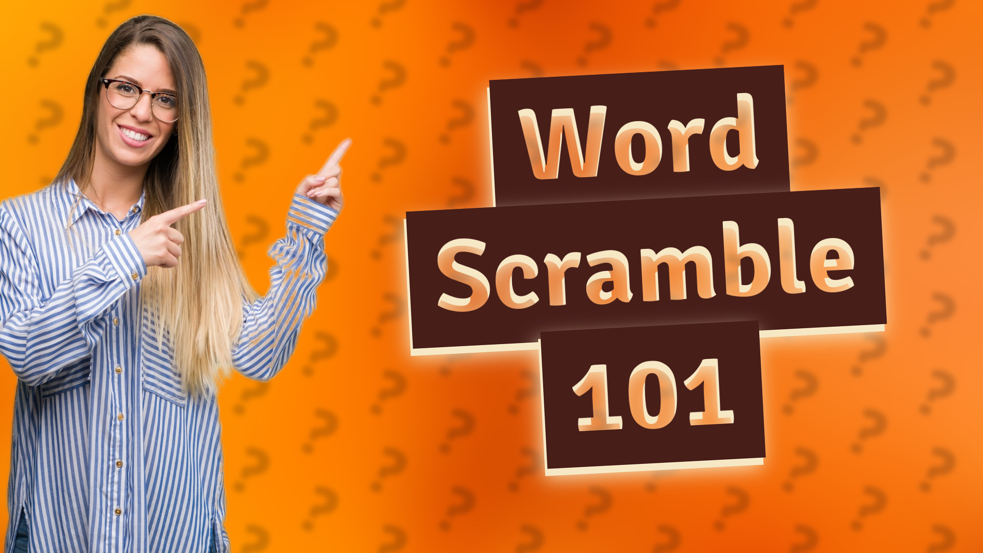 Word Scramble 101