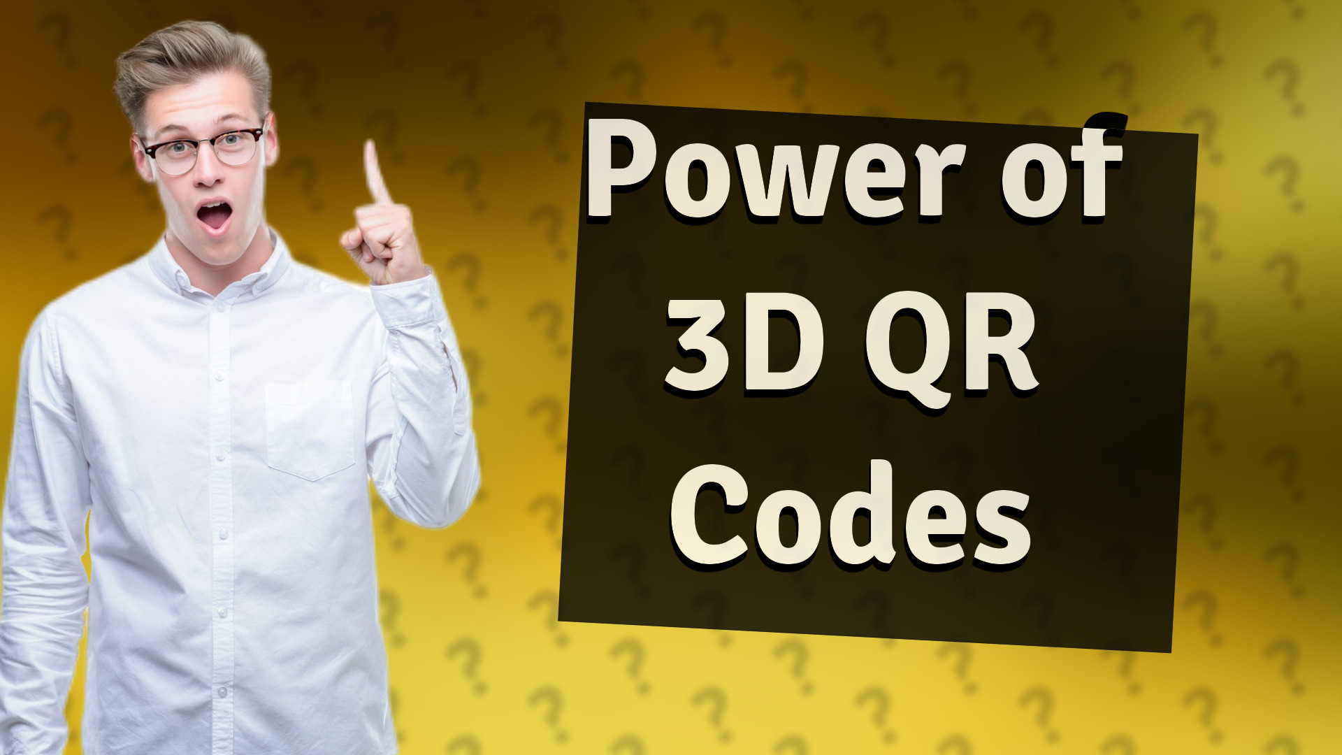 Power of 3D QR Codes