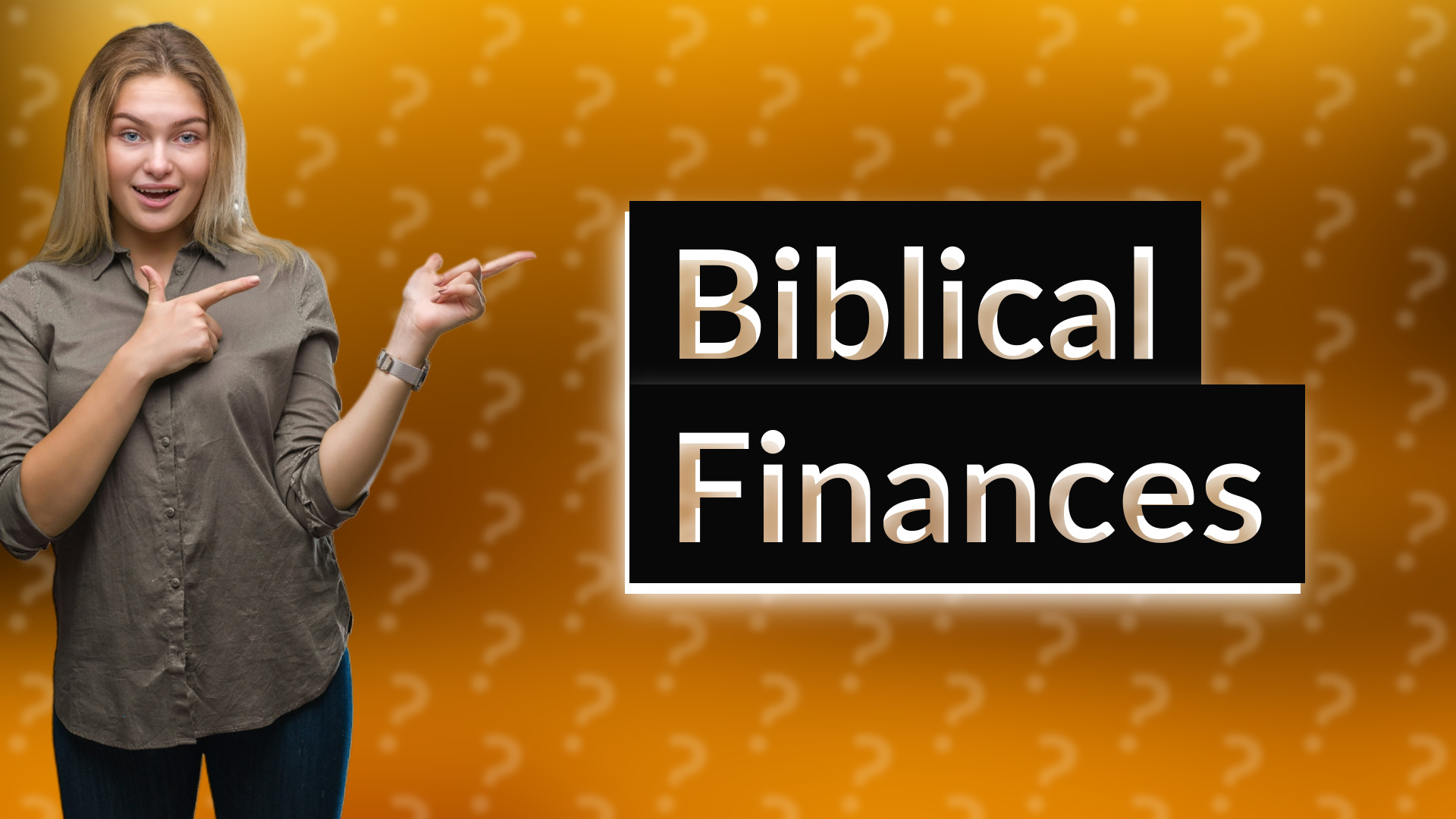 Biblical Finances