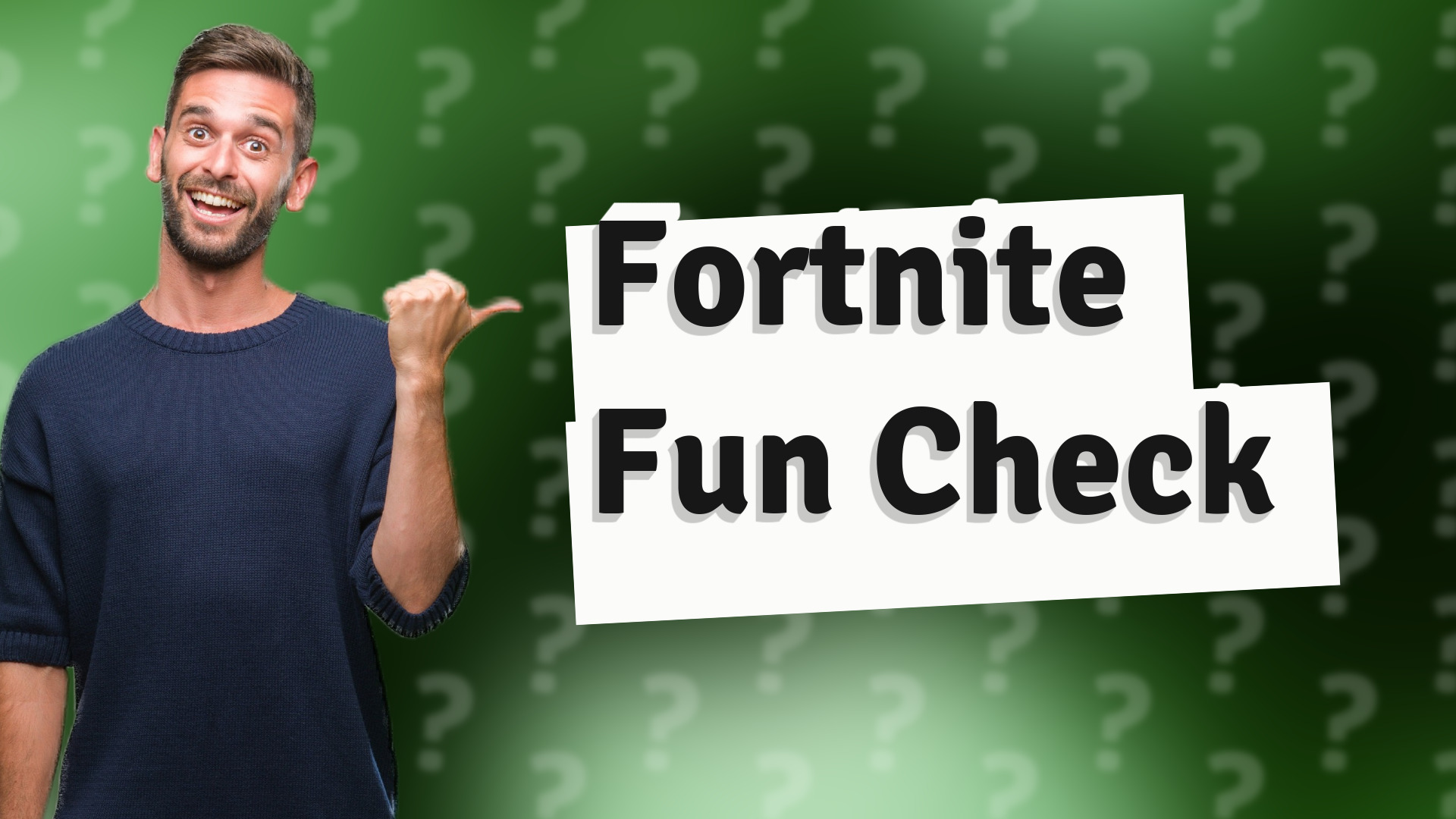 Fortnite Fun Check