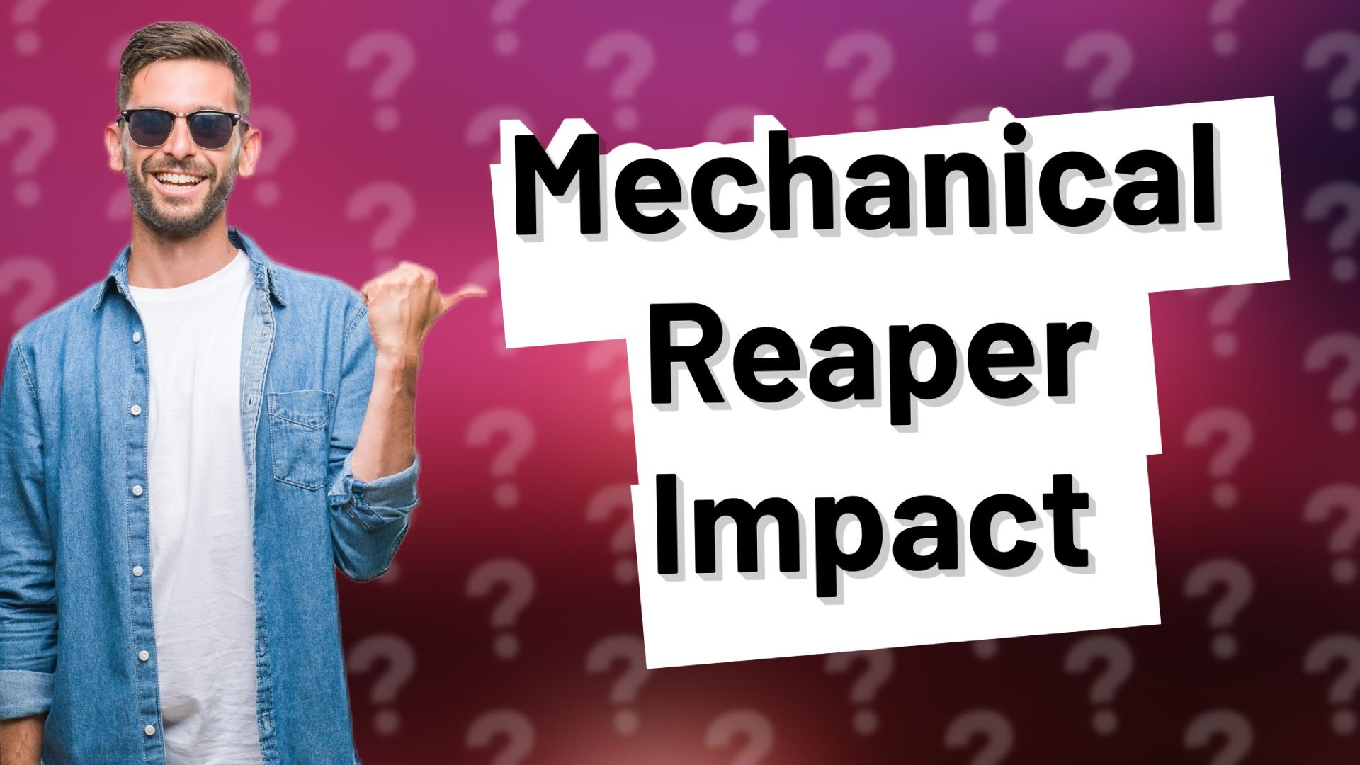 Mechanical Reaper Impact
