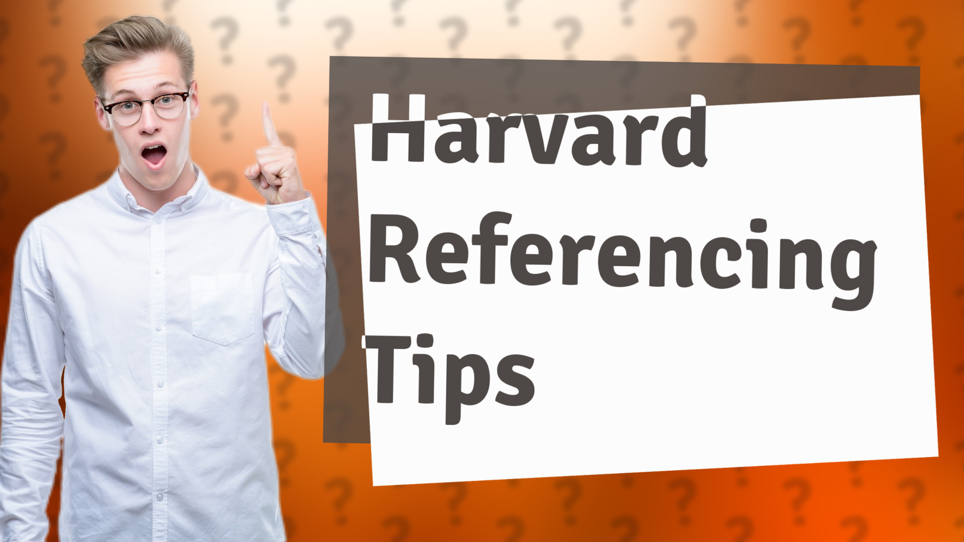 Harvard Referencing Tips