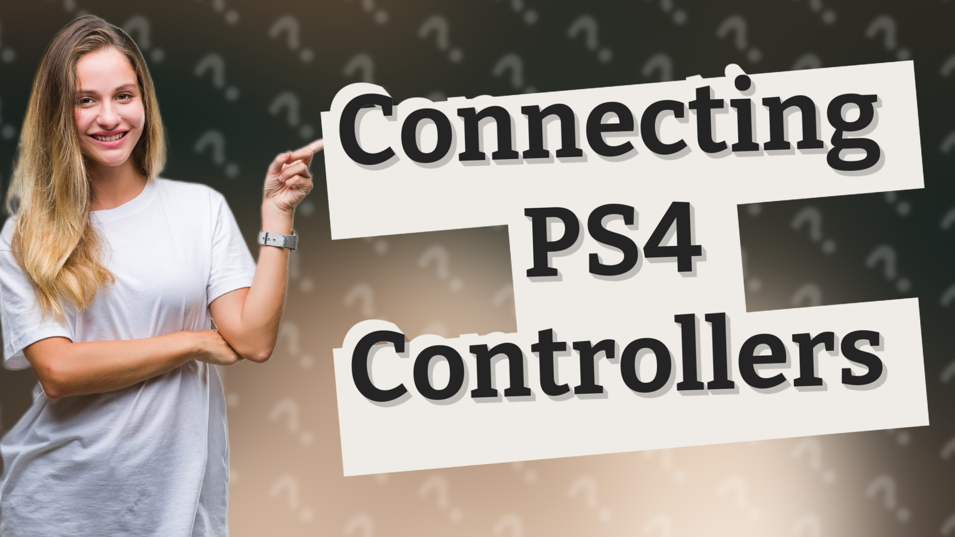 Connecting PS4 Controllers