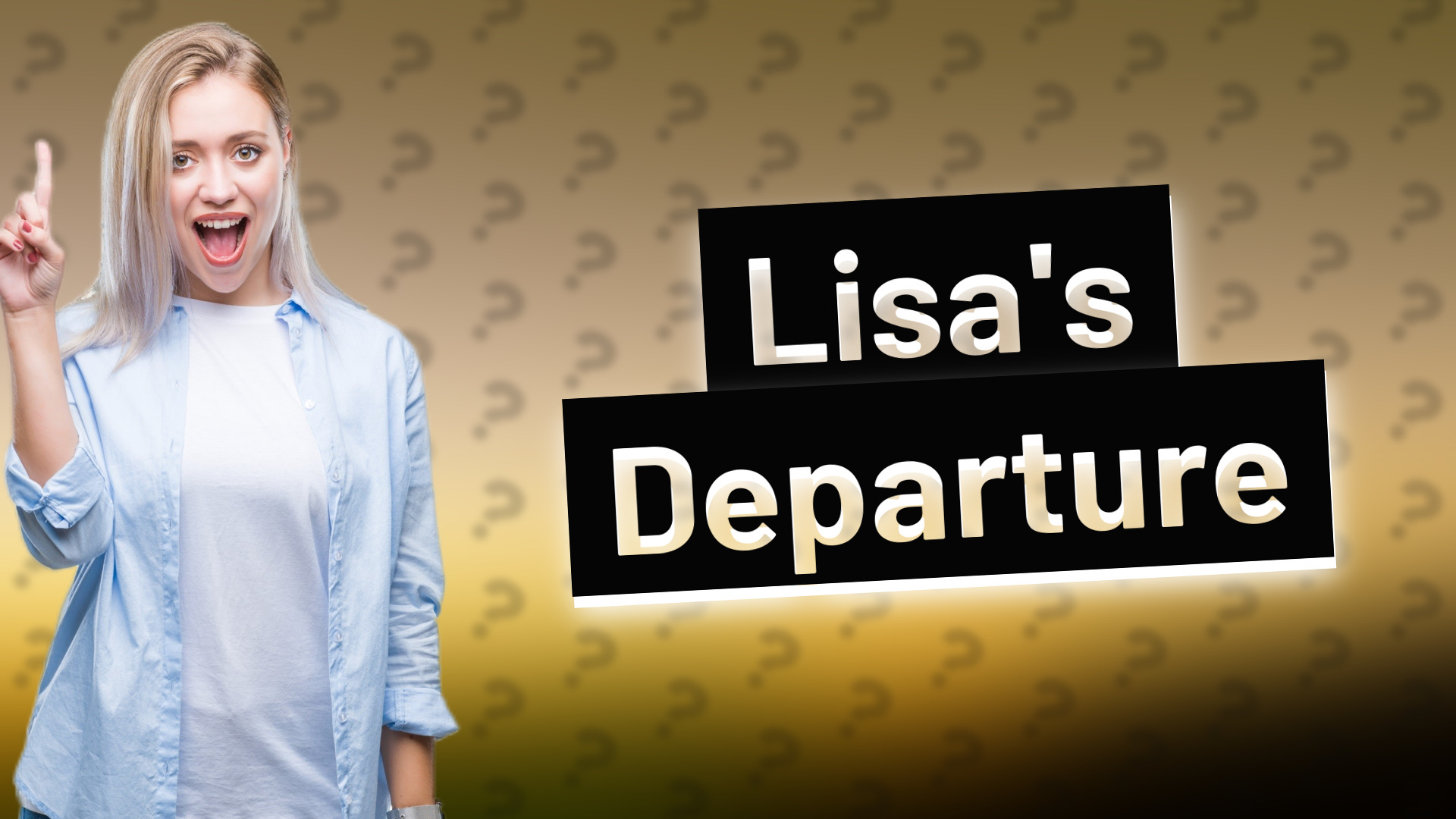 Lisa's Departure