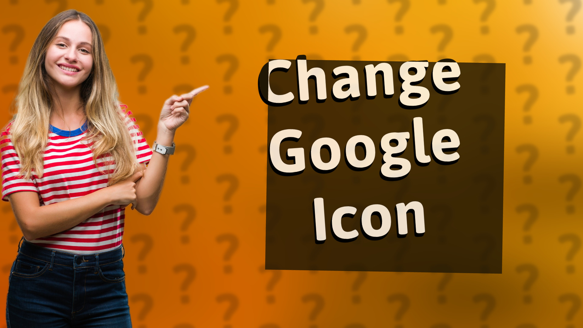Change Google Icon