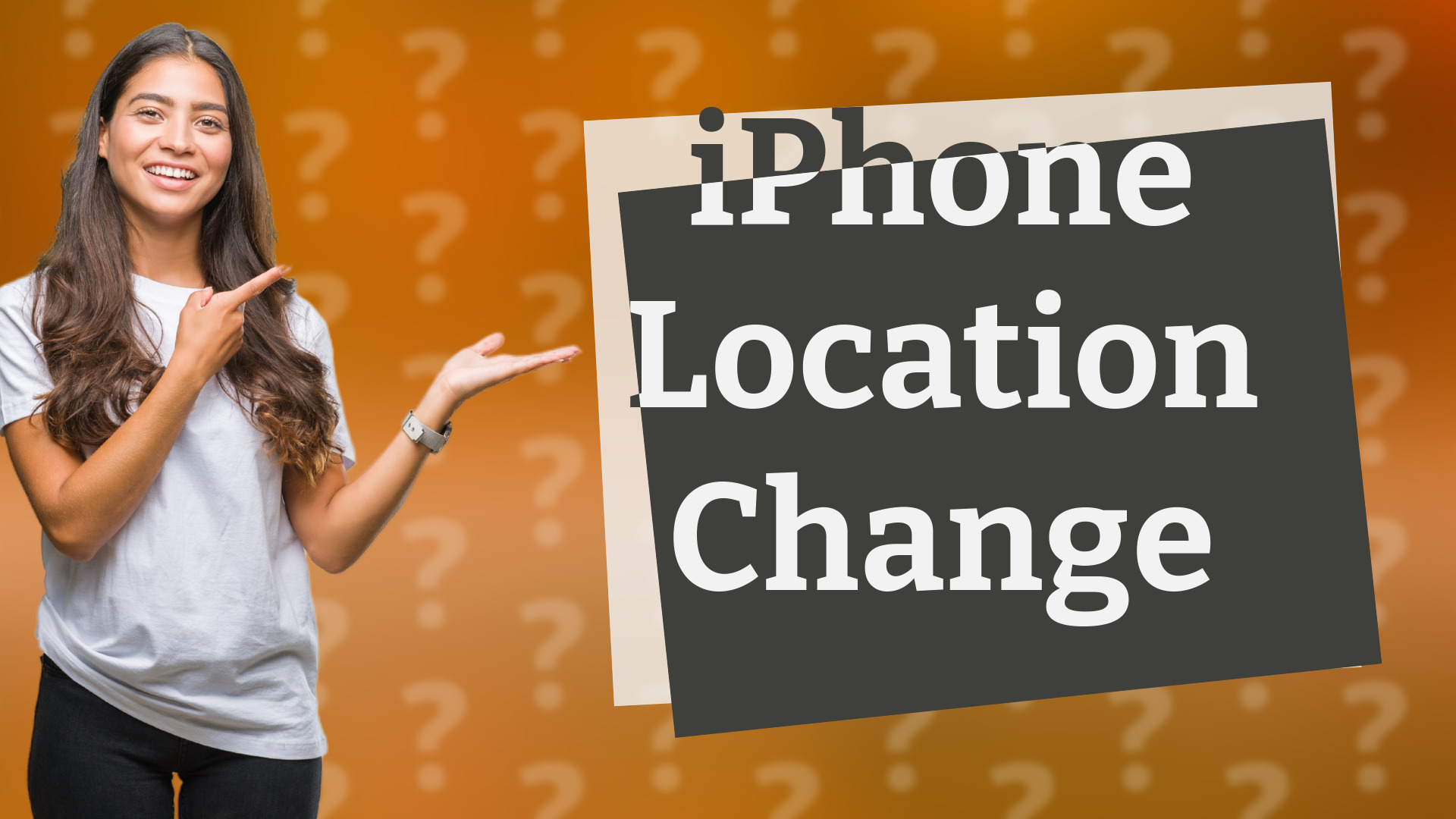 iPhone Location Change