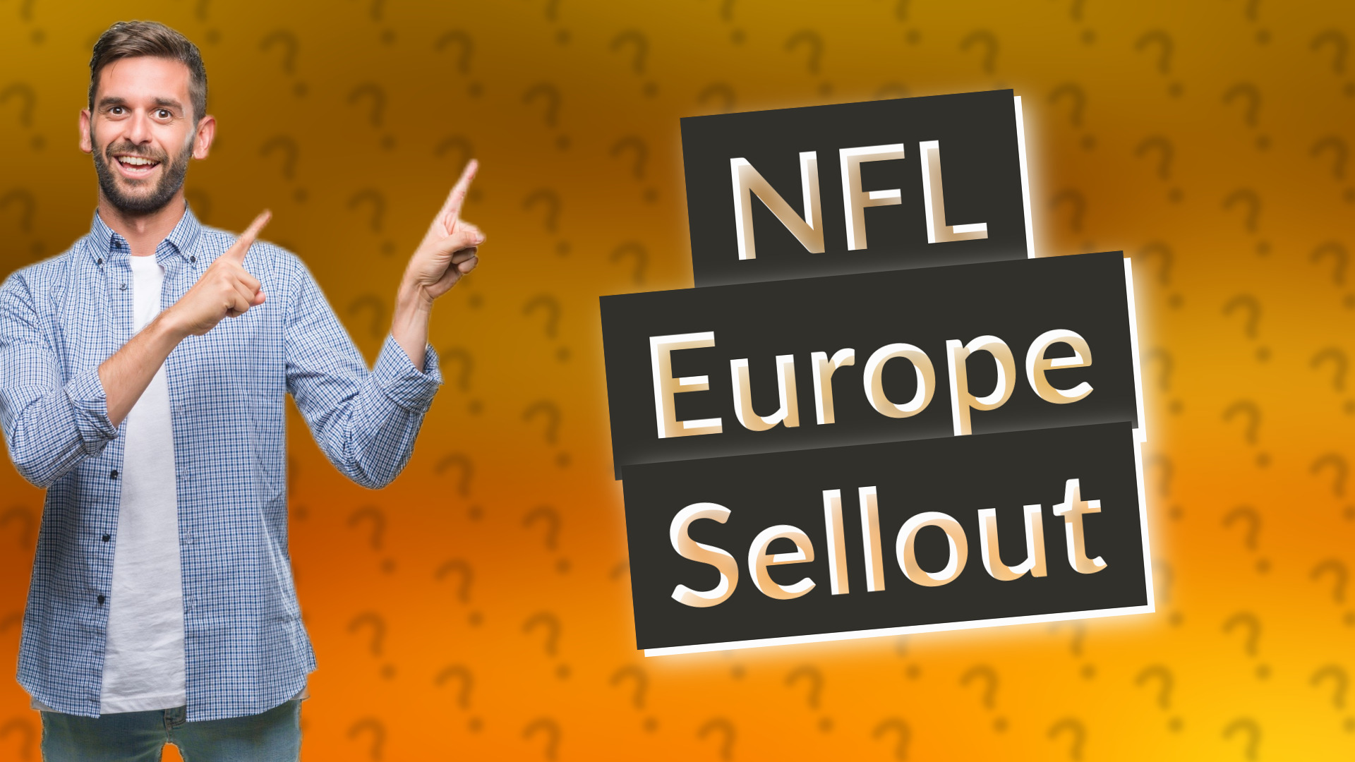 NFL Europe Sellout