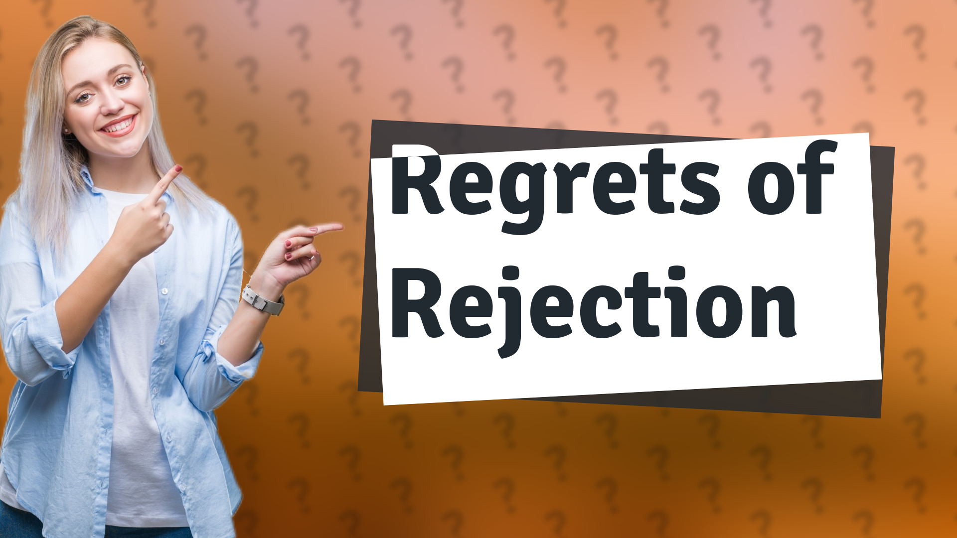 Regrets of Rejection