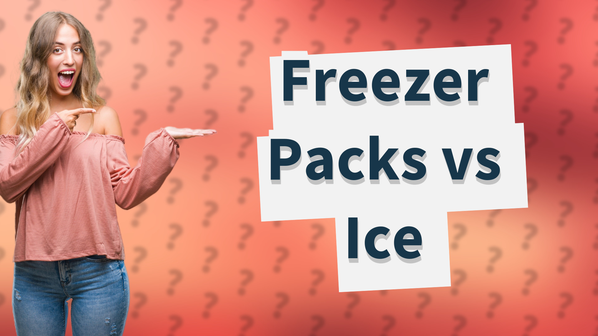 Freezer Packs vs Ice