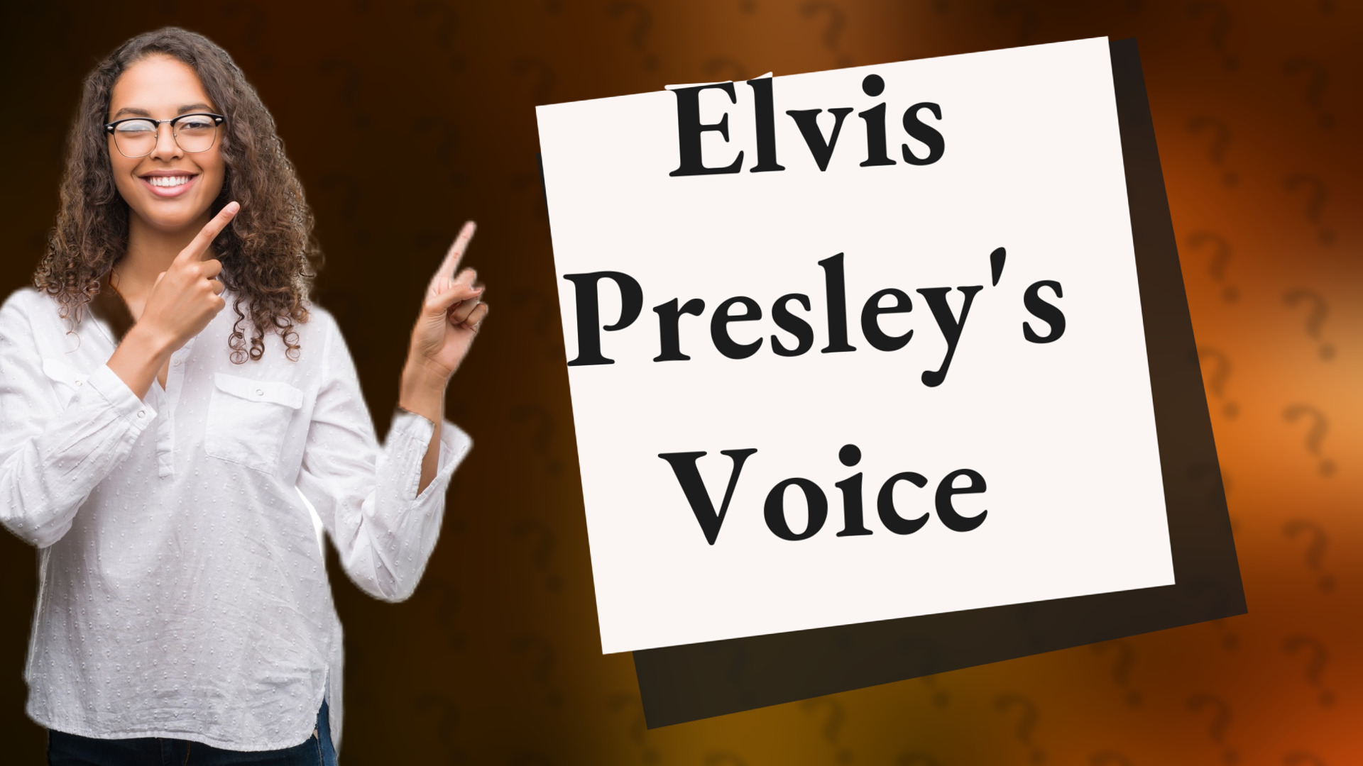 Elvis Presley's Voice