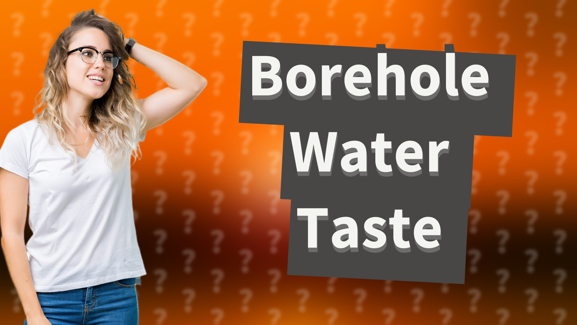 Borehole Water Taste