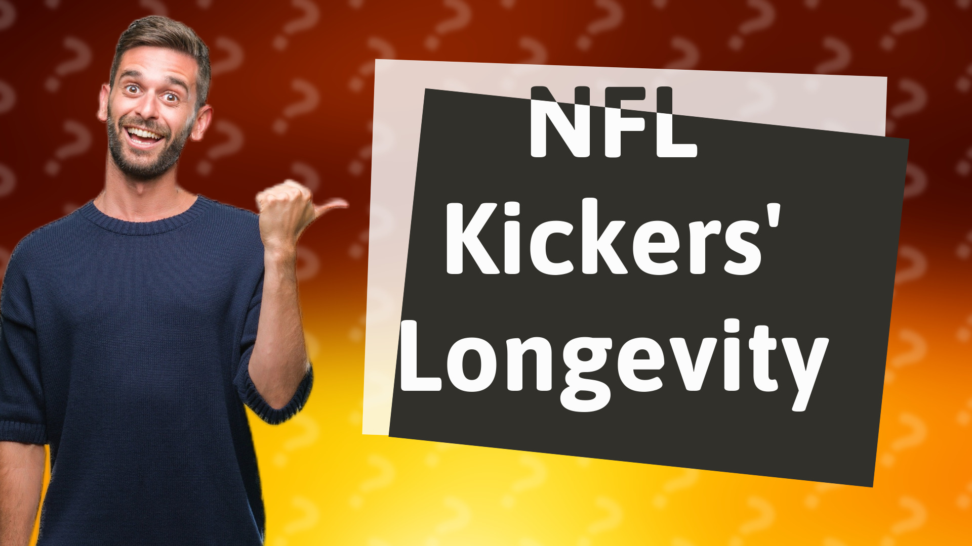 NFL Kickers' Longevity