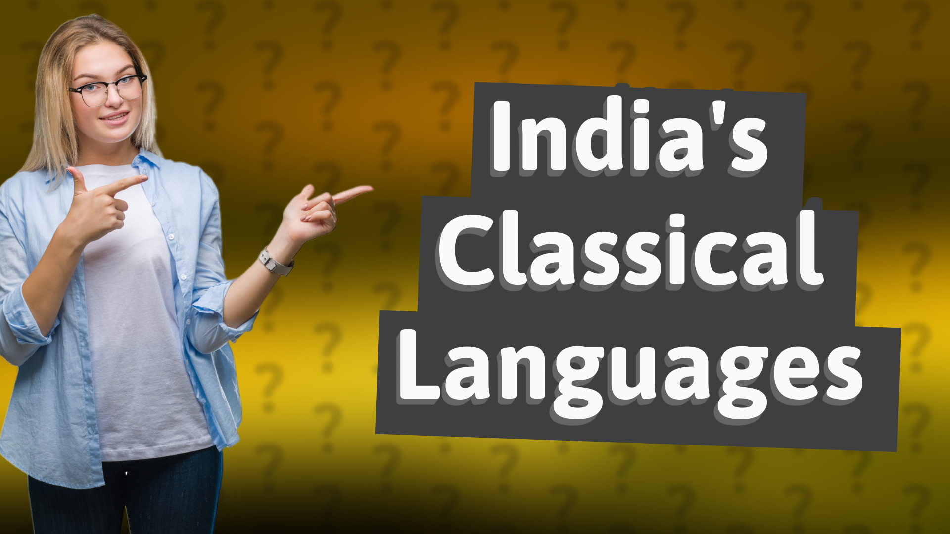India's Classical Languages