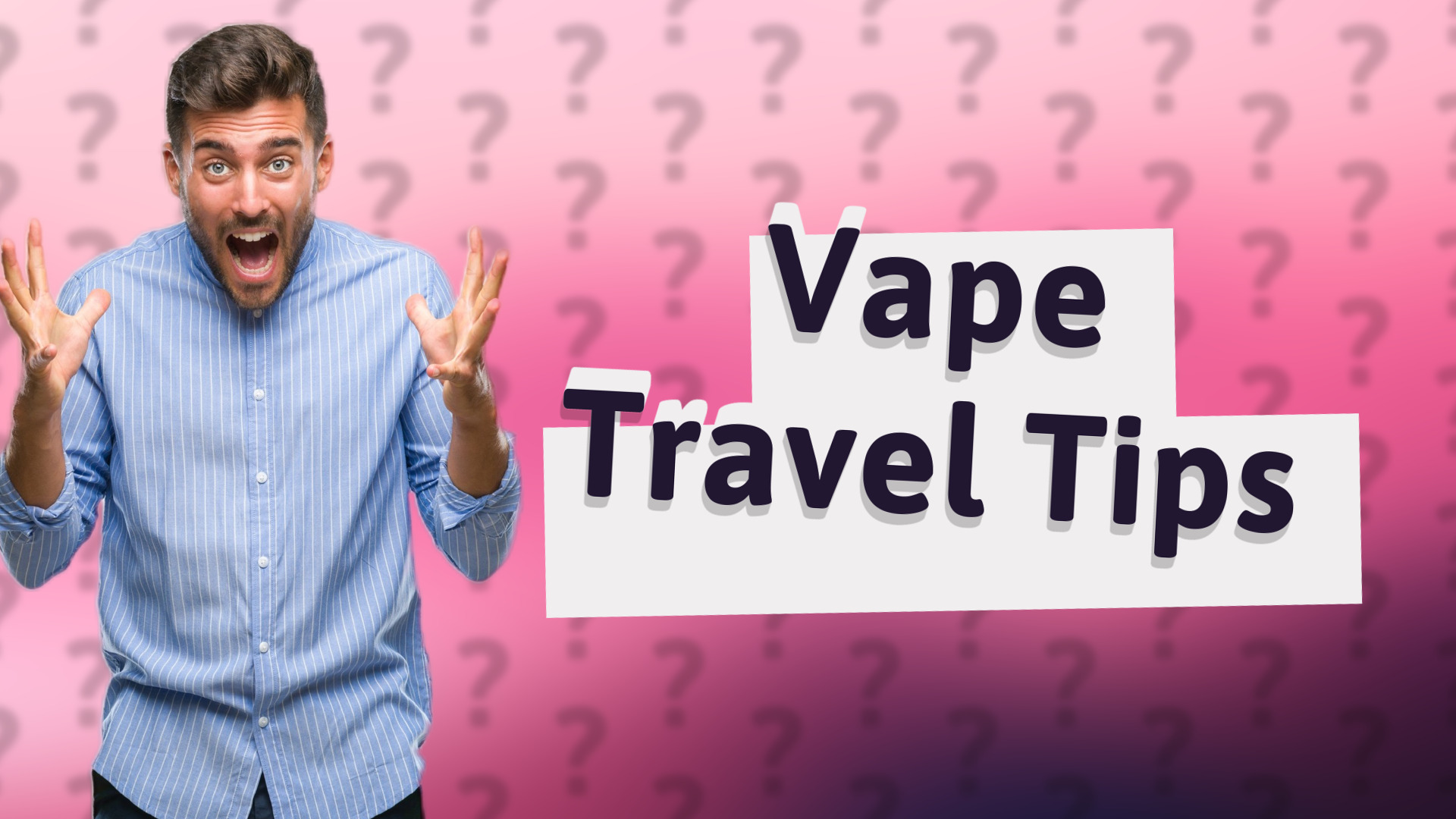 Vape Travel Tips