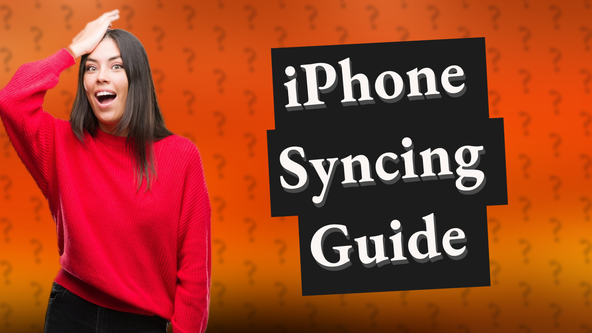 iPhone Syncing Guide
