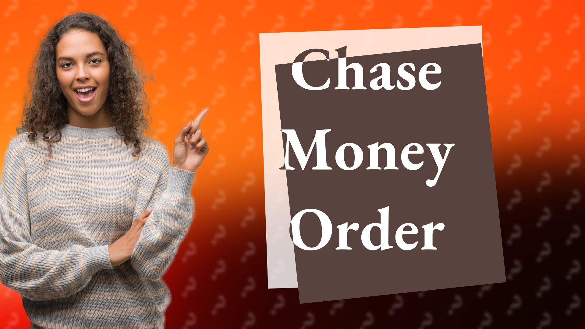 Chase Money Order