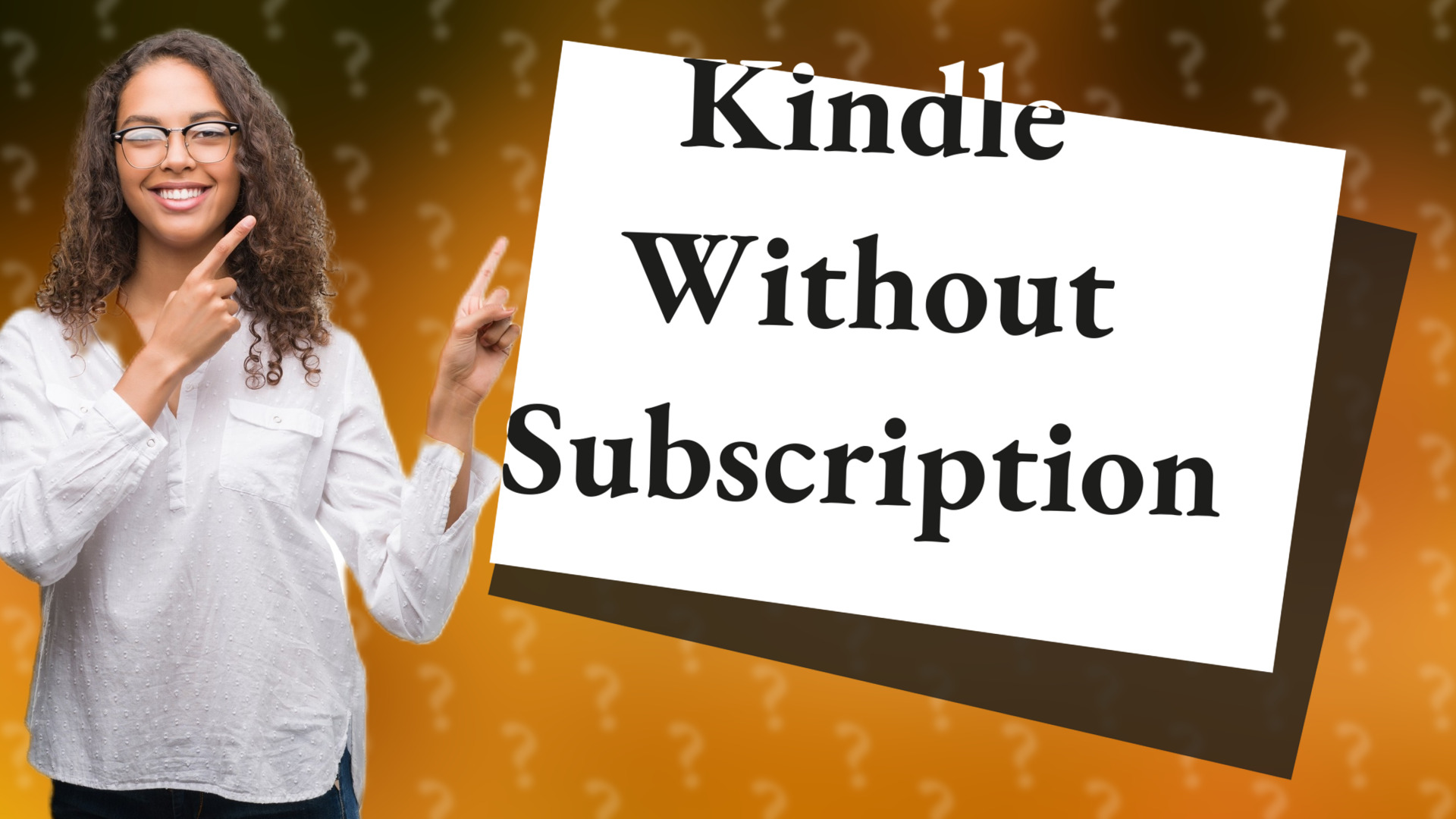 Kindle Without Subscription
