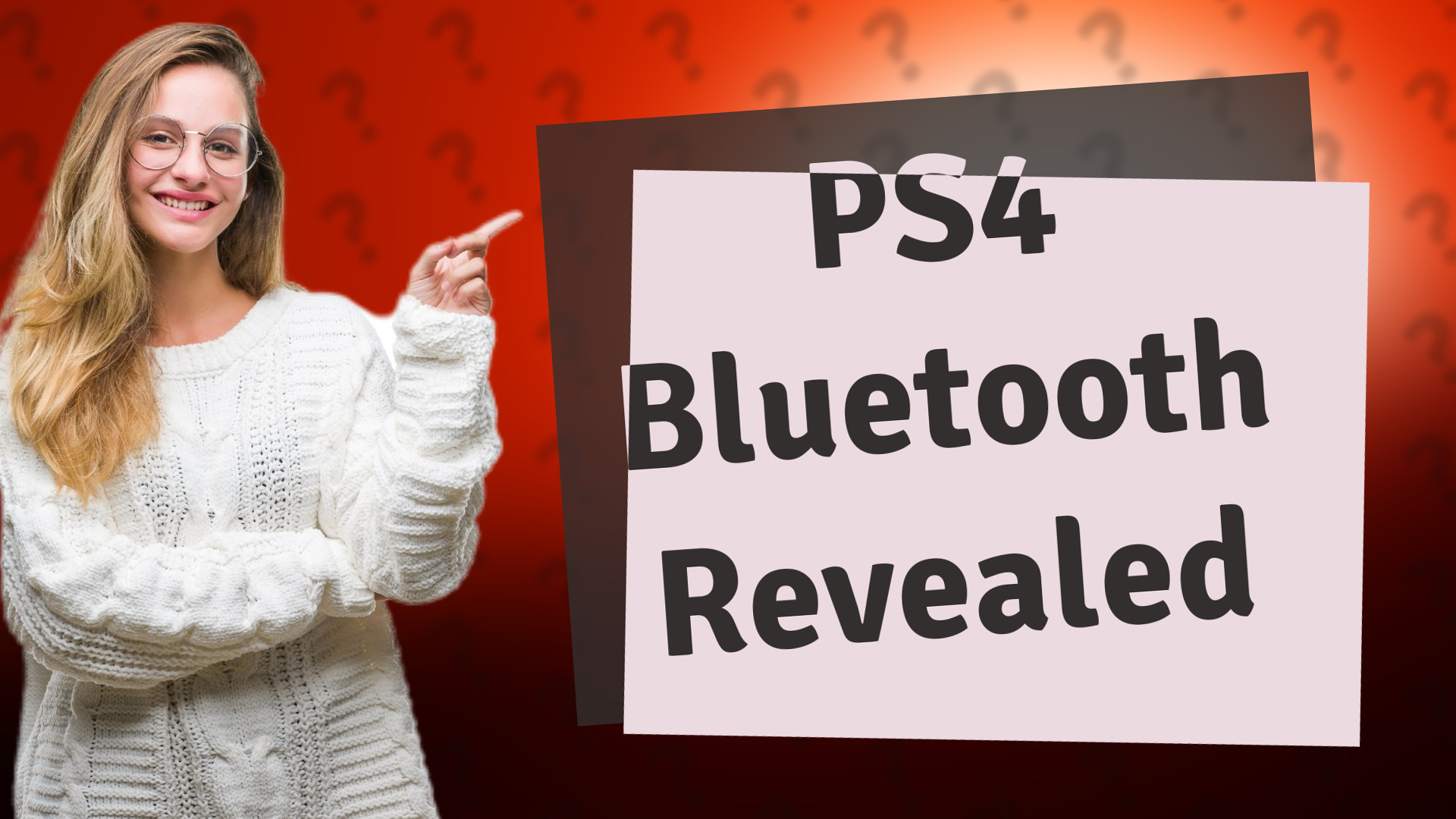 PS4 Bluetooth Revealed