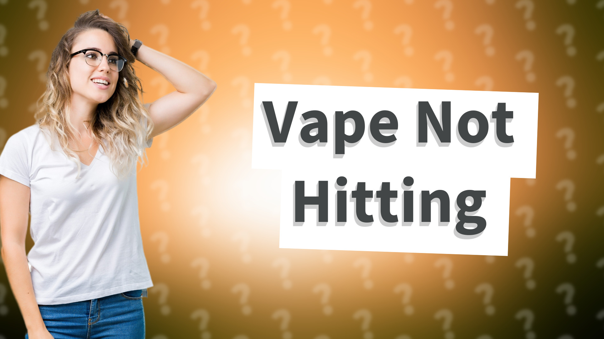 Vape Not Hitting