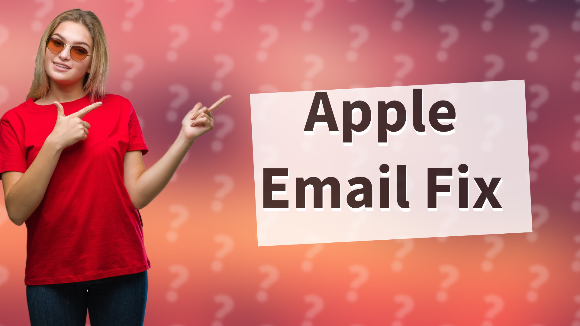 Apple Email Fix