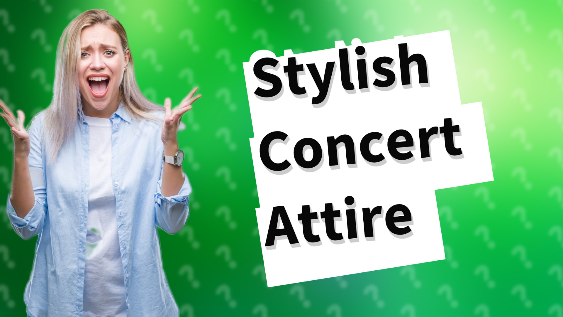 Stylish Concert Attire