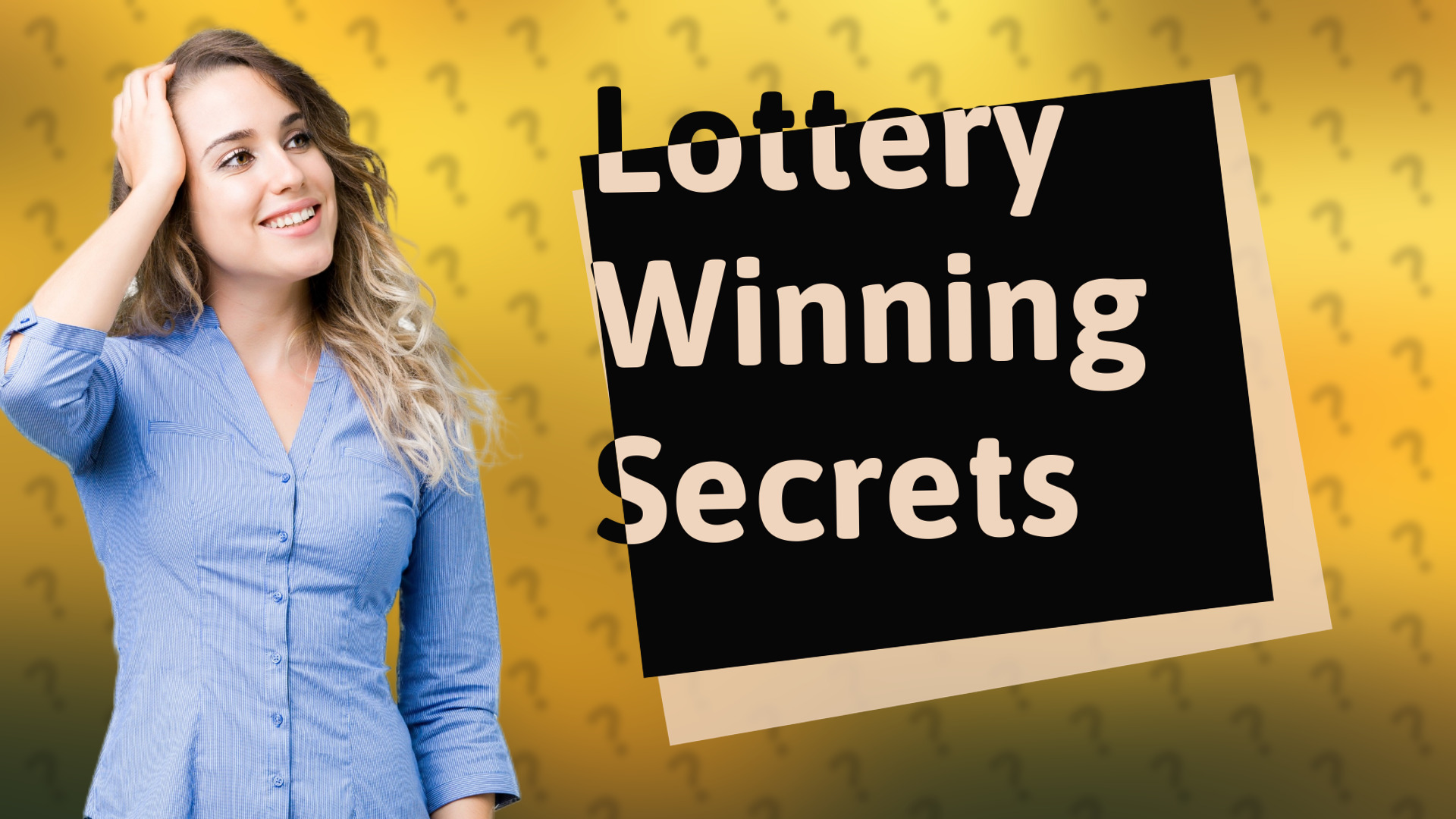 Lottery Winning Secrets