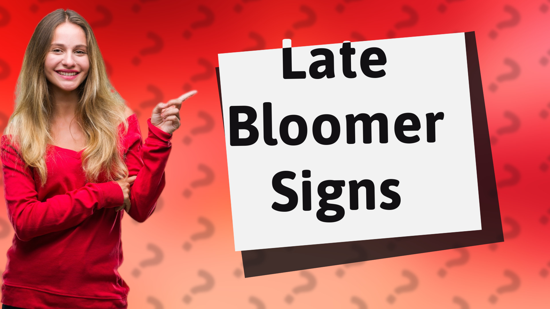 Late Bloomer Signs