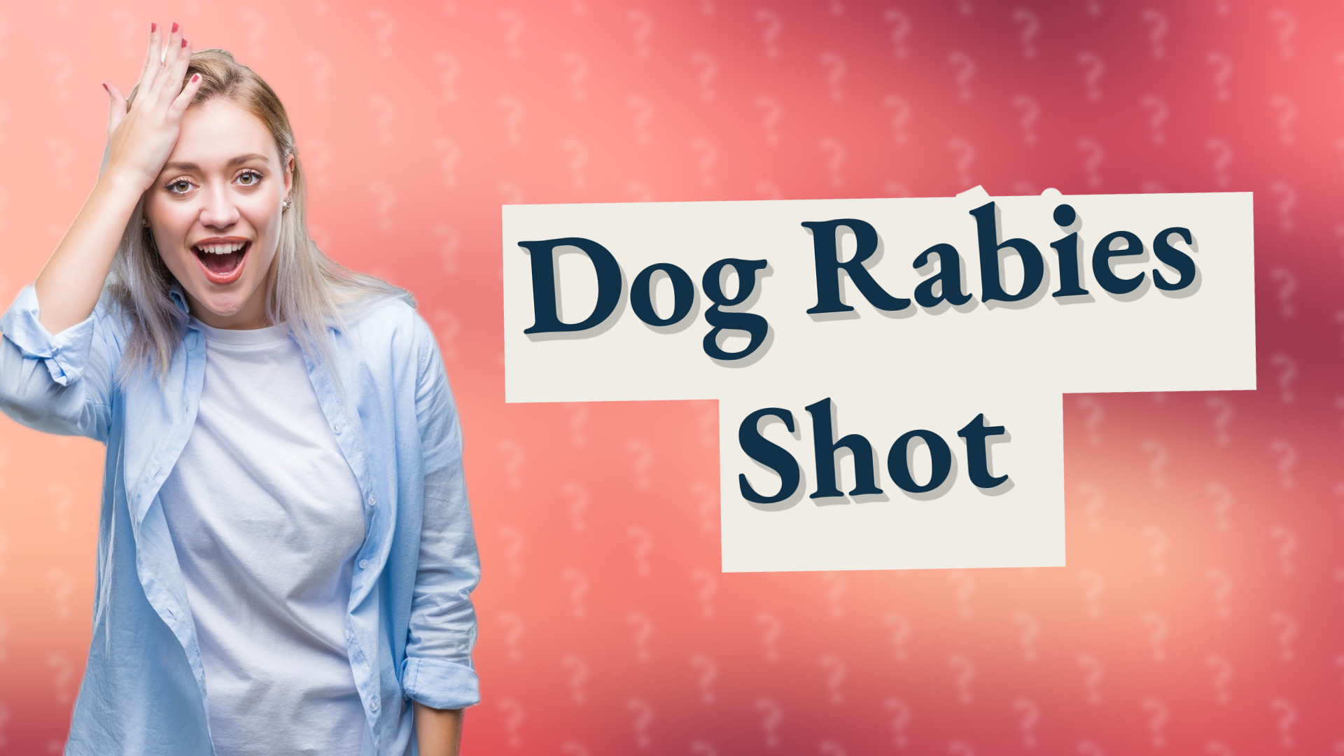 Dog Rabies Shot