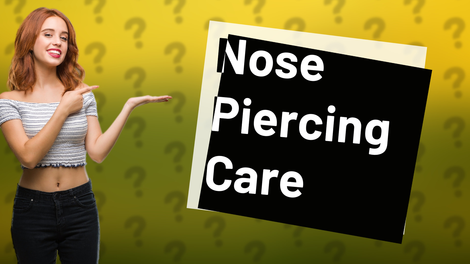 Nose Piercing Care