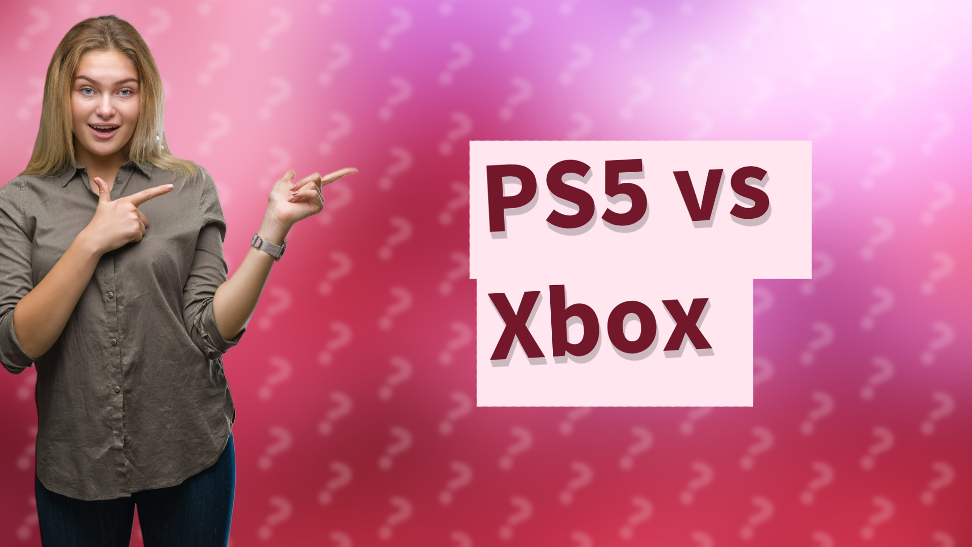 PS5 vs Xbox