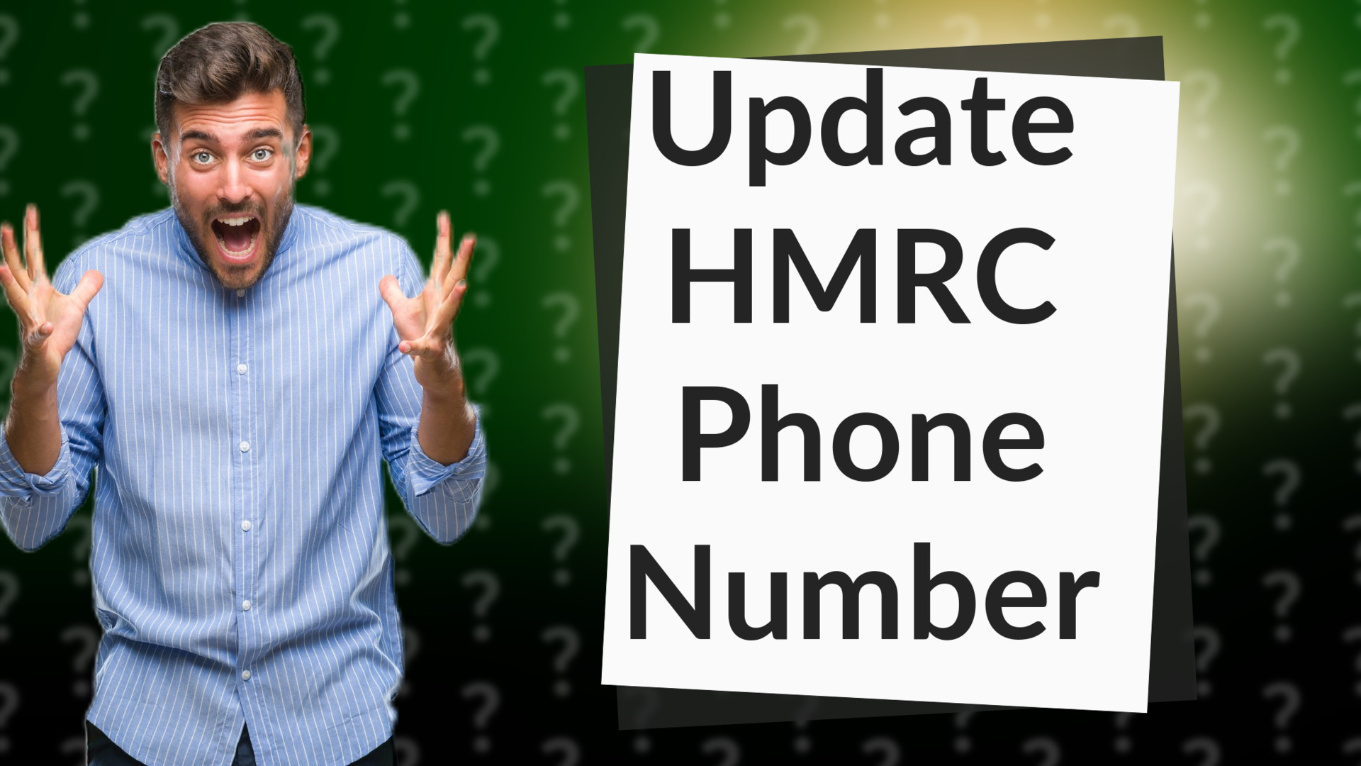 Update HMRC Phone Number