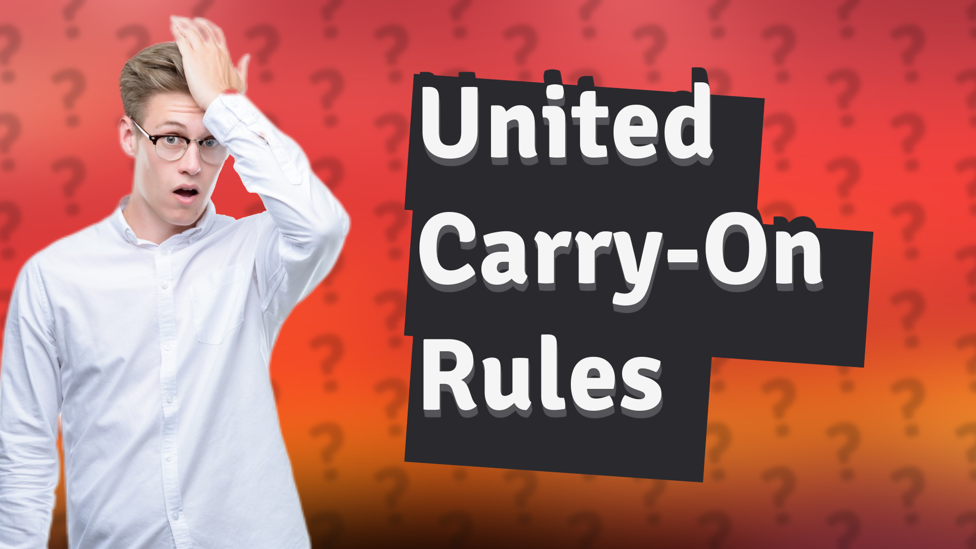 United Carry-On Rules