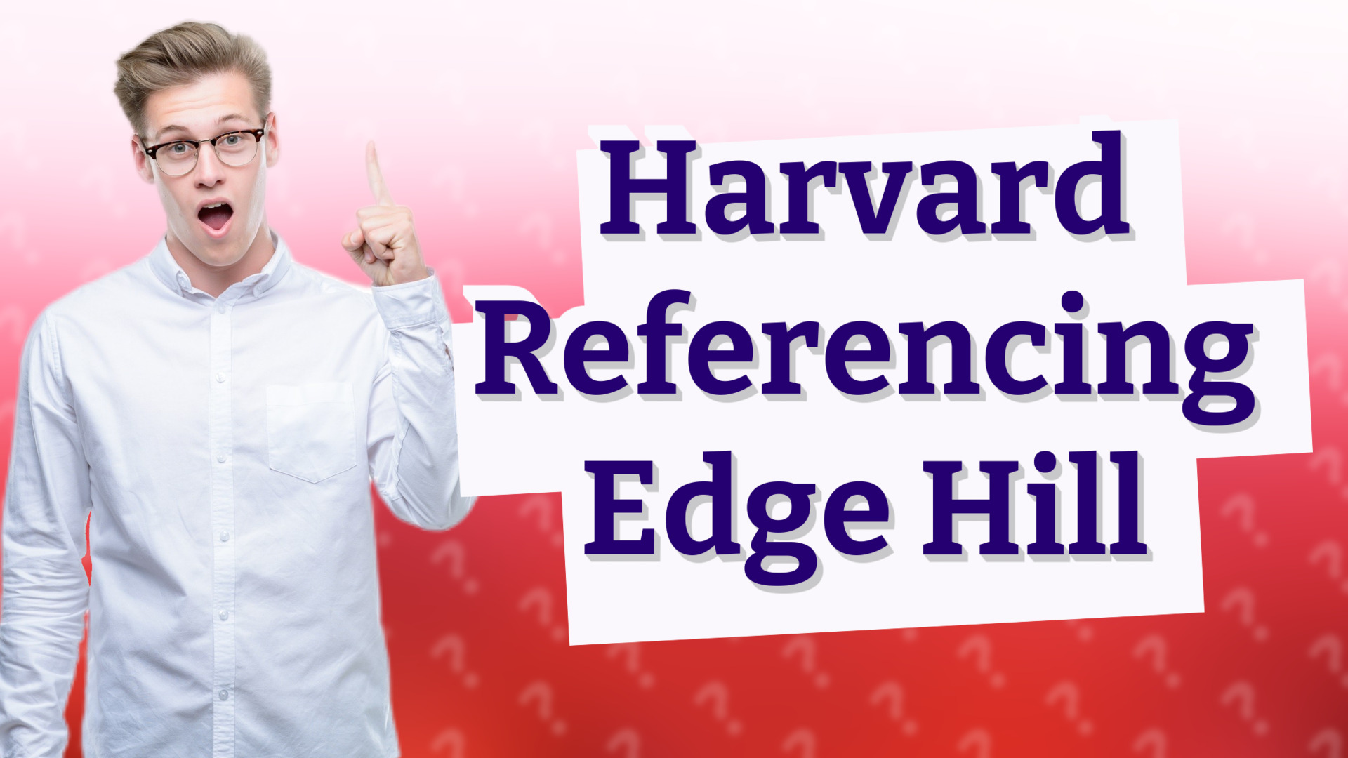 Harvard Referencing Edge Hill