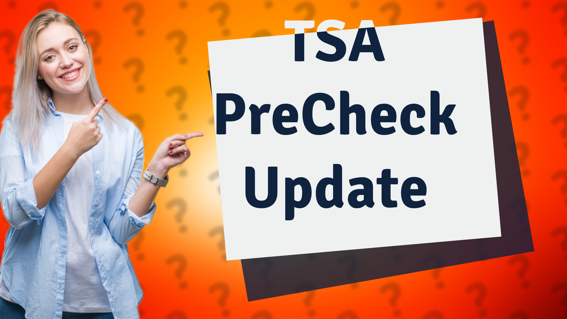 TSA PreCheck Update