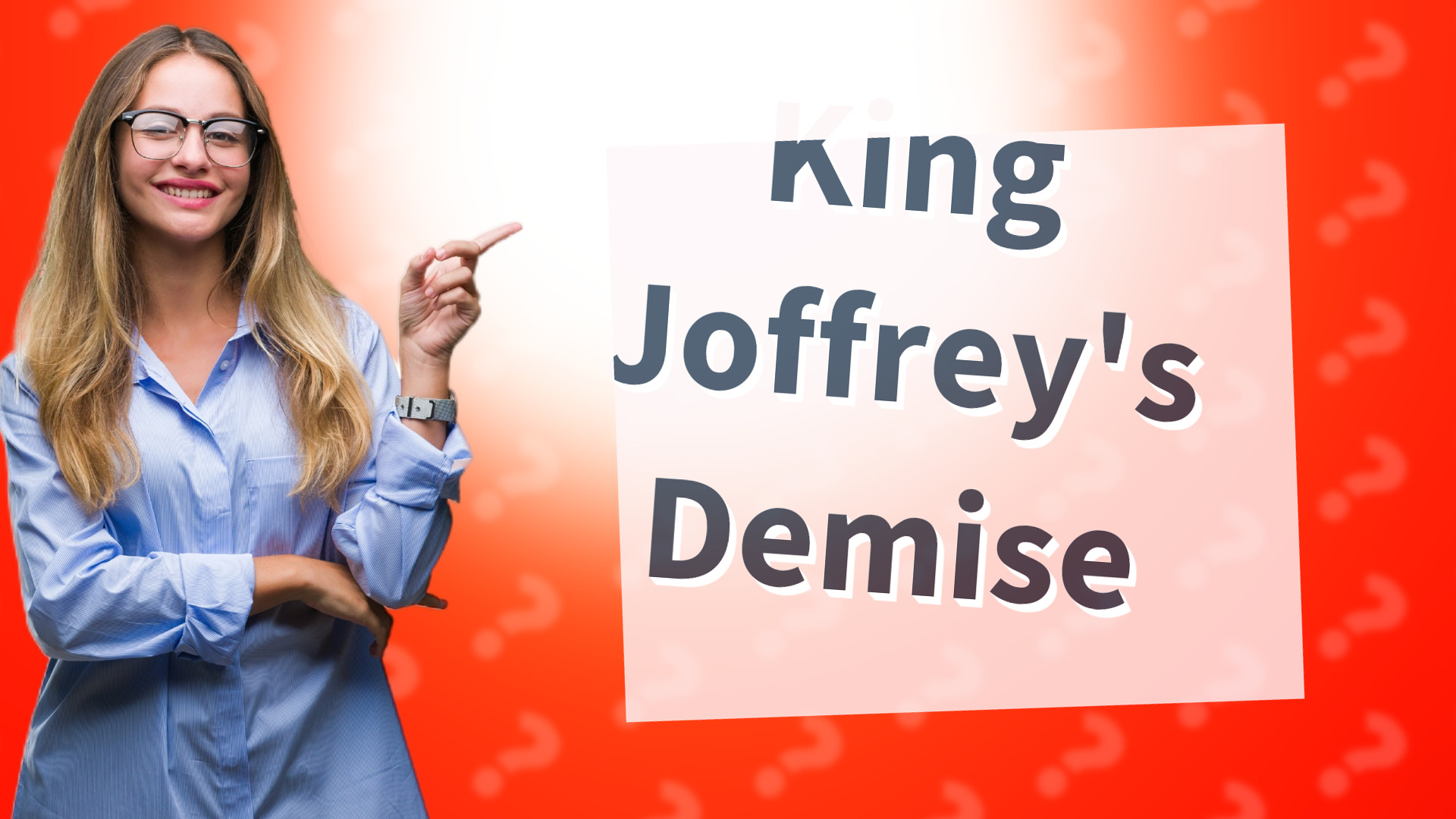 King Joffrey's Demise