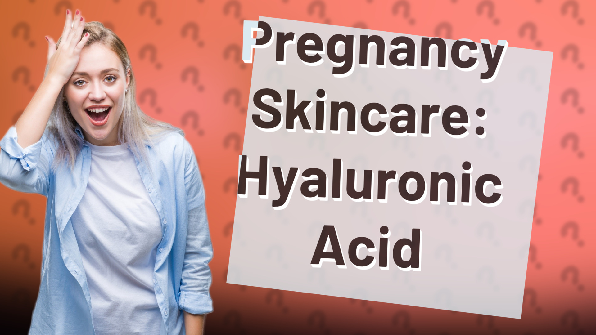 Pregnancy Skincare: Hyaluronic Acid